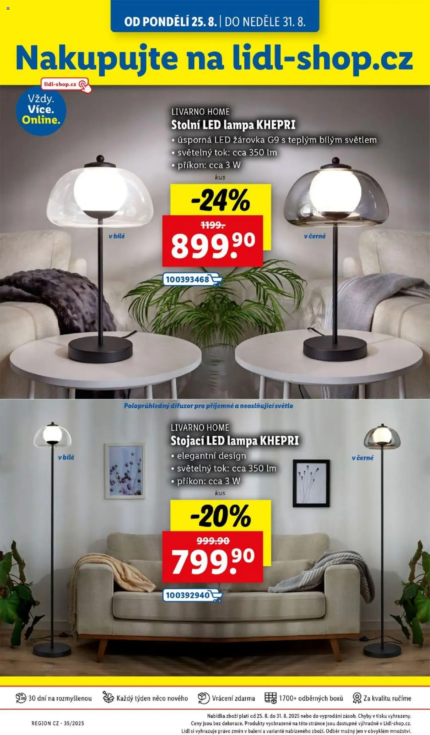 Lidl leták - platný leták od 25.08.2025 strana 36 z 47 Lidl leták - platný leták od 25.08.2025 strana 36 z 47