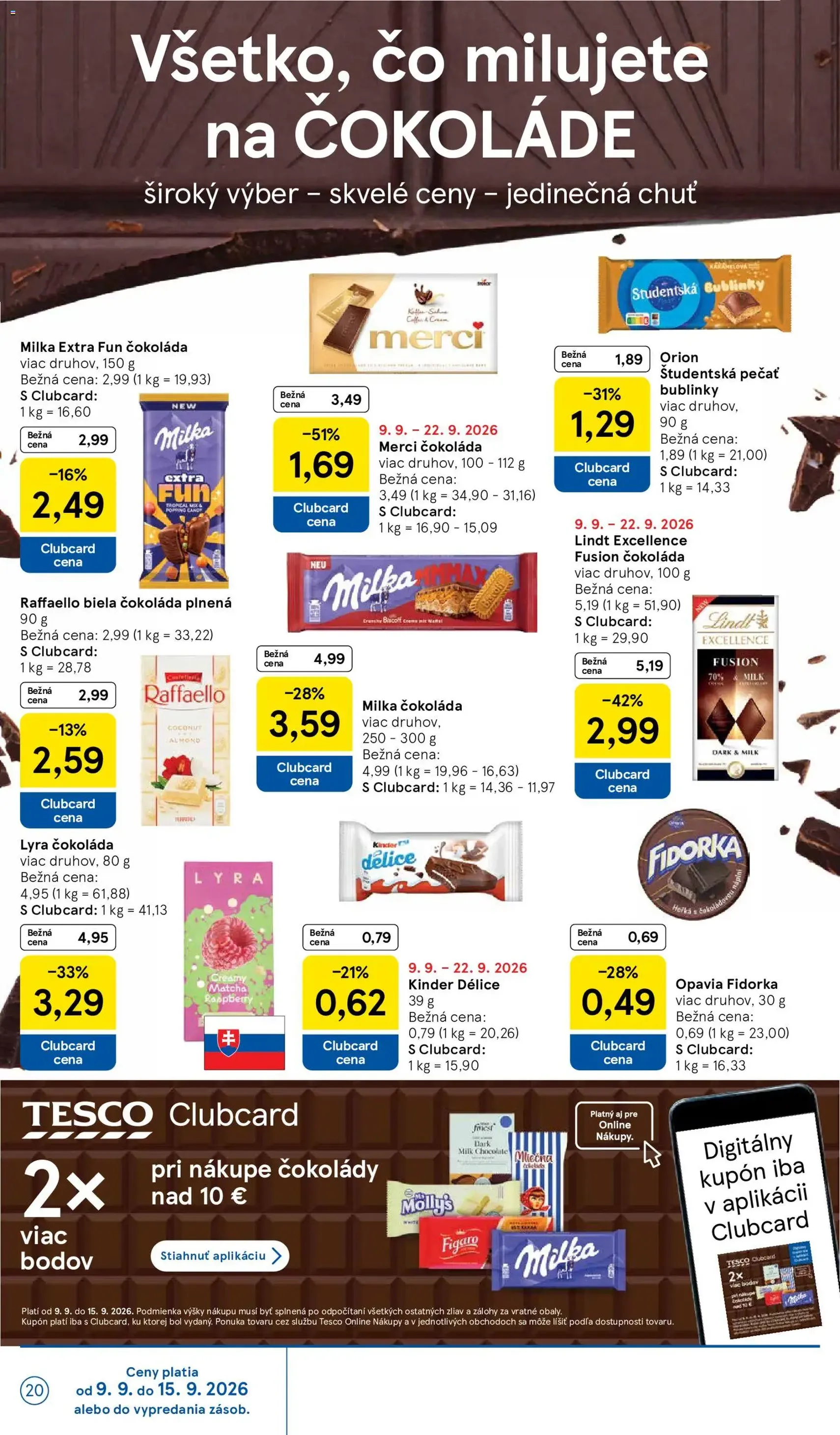 Tesco Hypermarket - leták - platný leták od 09.09.2026 strana 20 z 46
