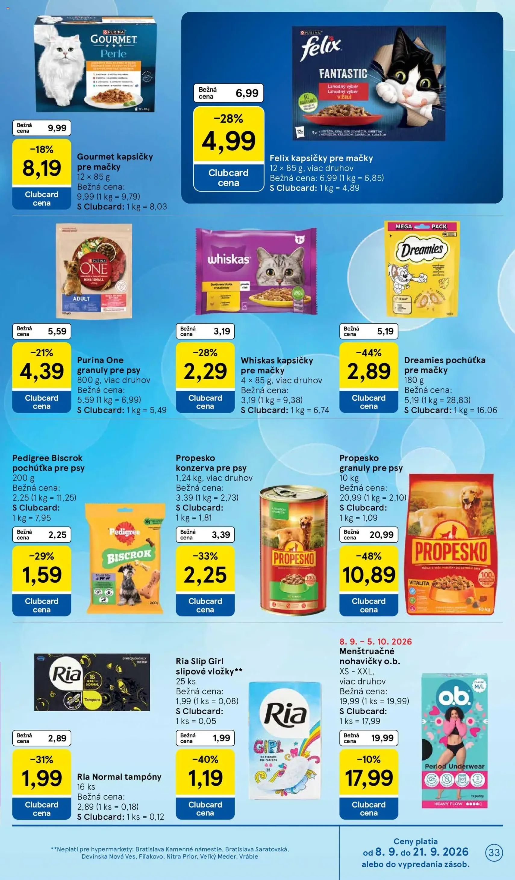 Tesco Hypermarket - leták - platný leták od 09.09.2026 strana 33 z 46
