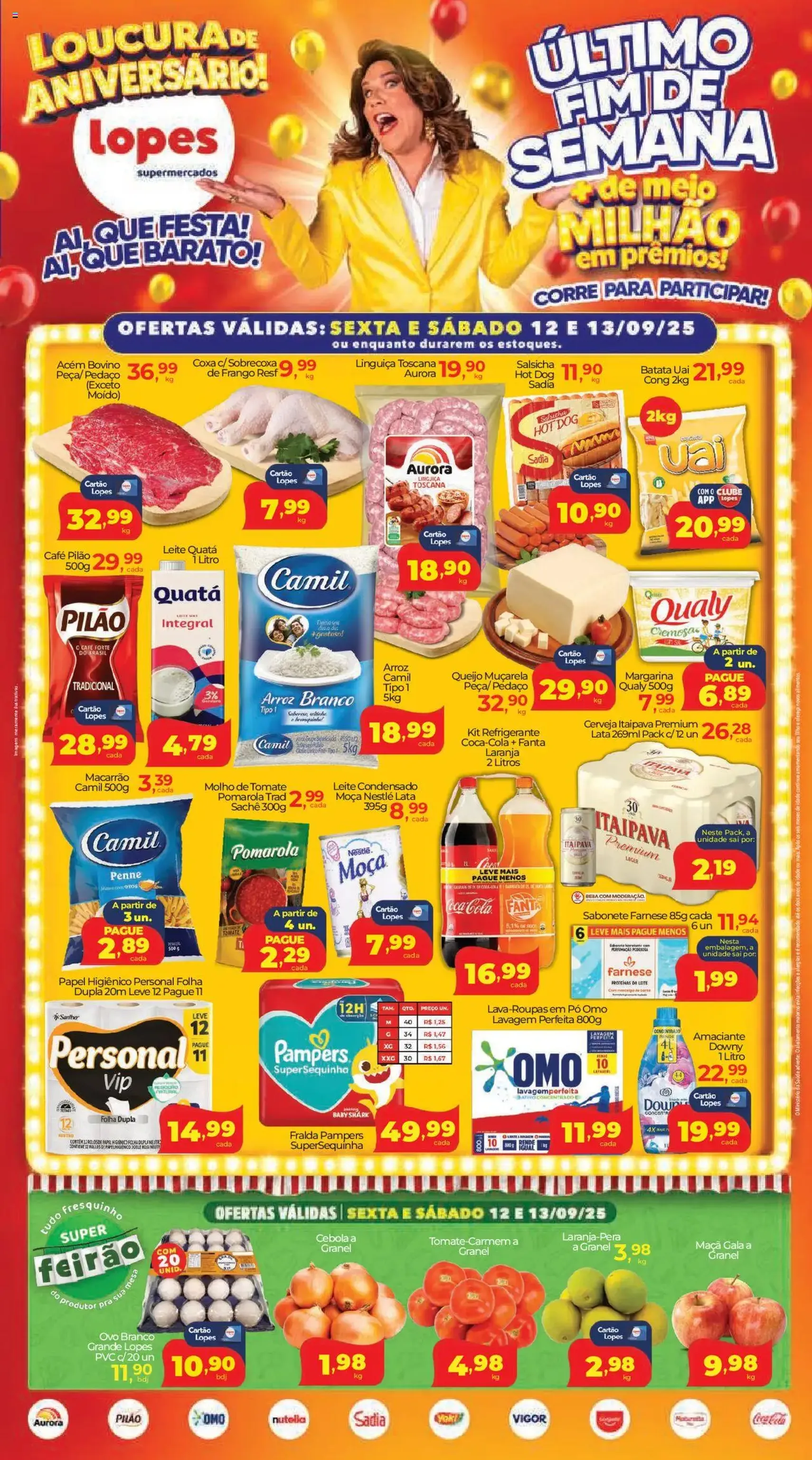 Lopes Supermercados - Ofertas da semana - folheto válido a partir de 12/09/2025 página 1 de 4