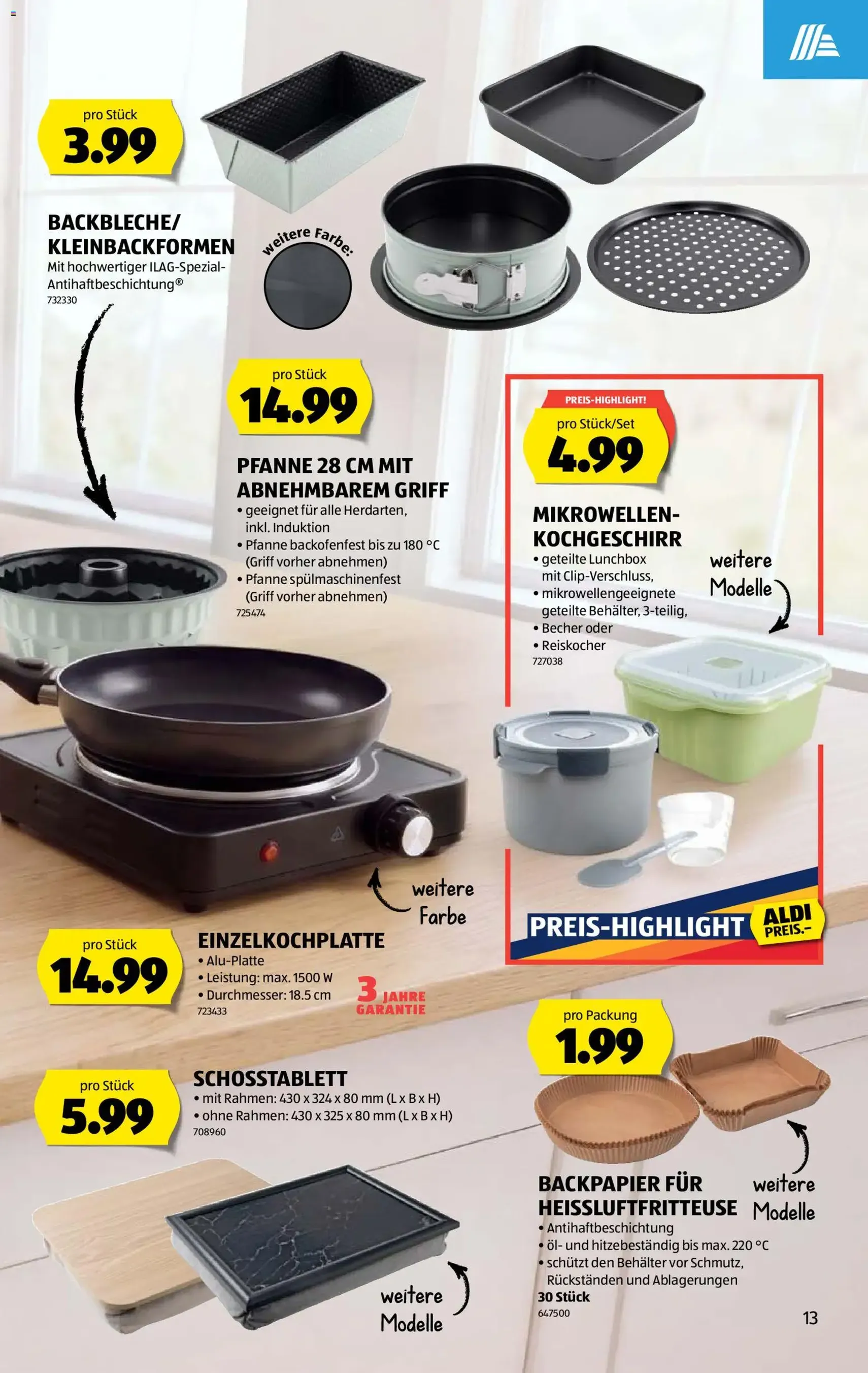 Aldi aktionen - Gültiger Prospekt ab 20.08.2026, Seite 13 von insgesamt 40