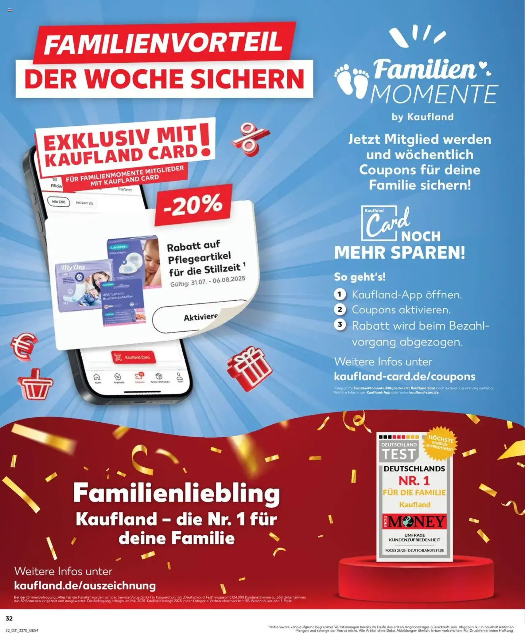 Kaufland Prospekt - Gültiger Prospekt ab 31.07.2025, Seite 32 von insgesamt 36