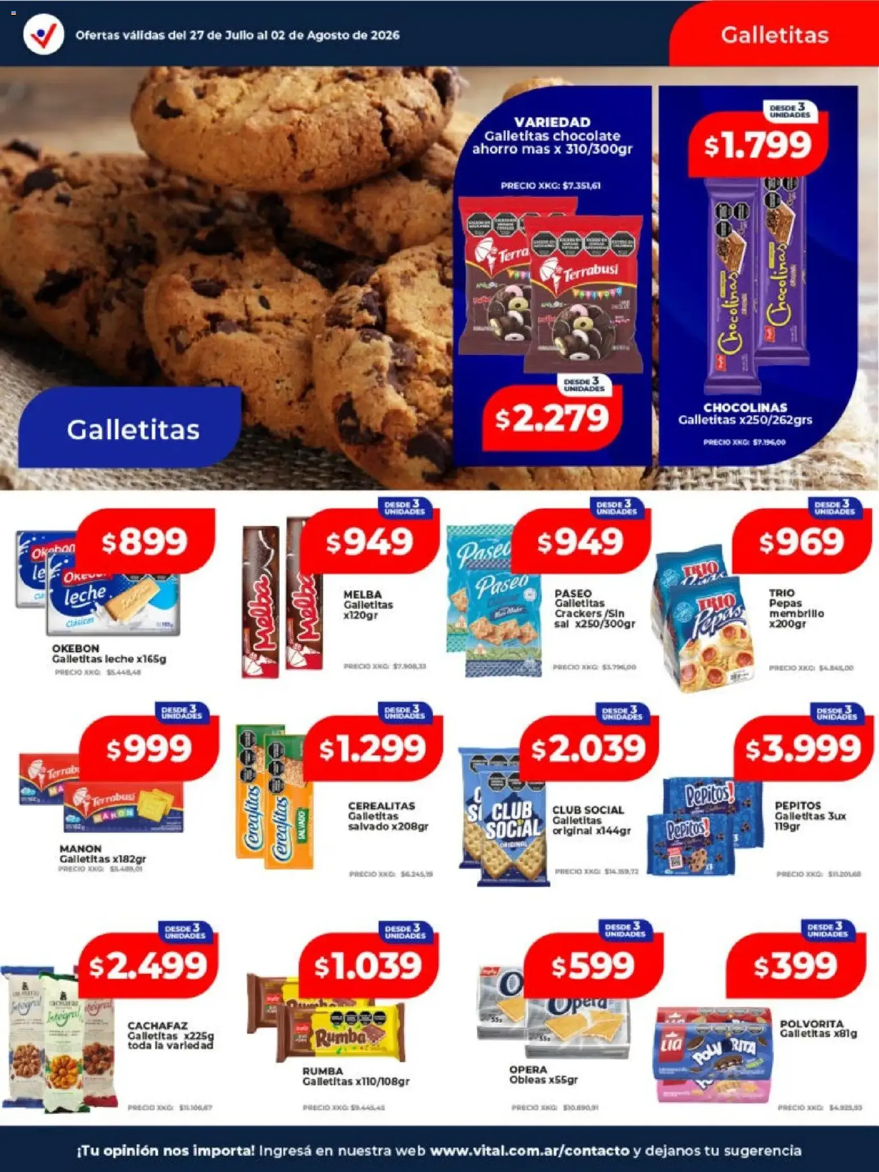Vital - Ofertas - folleto válido desde 27/07/2026 página 20 de 21