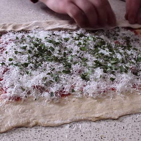 Pane e salame ricetta - procedimento 1