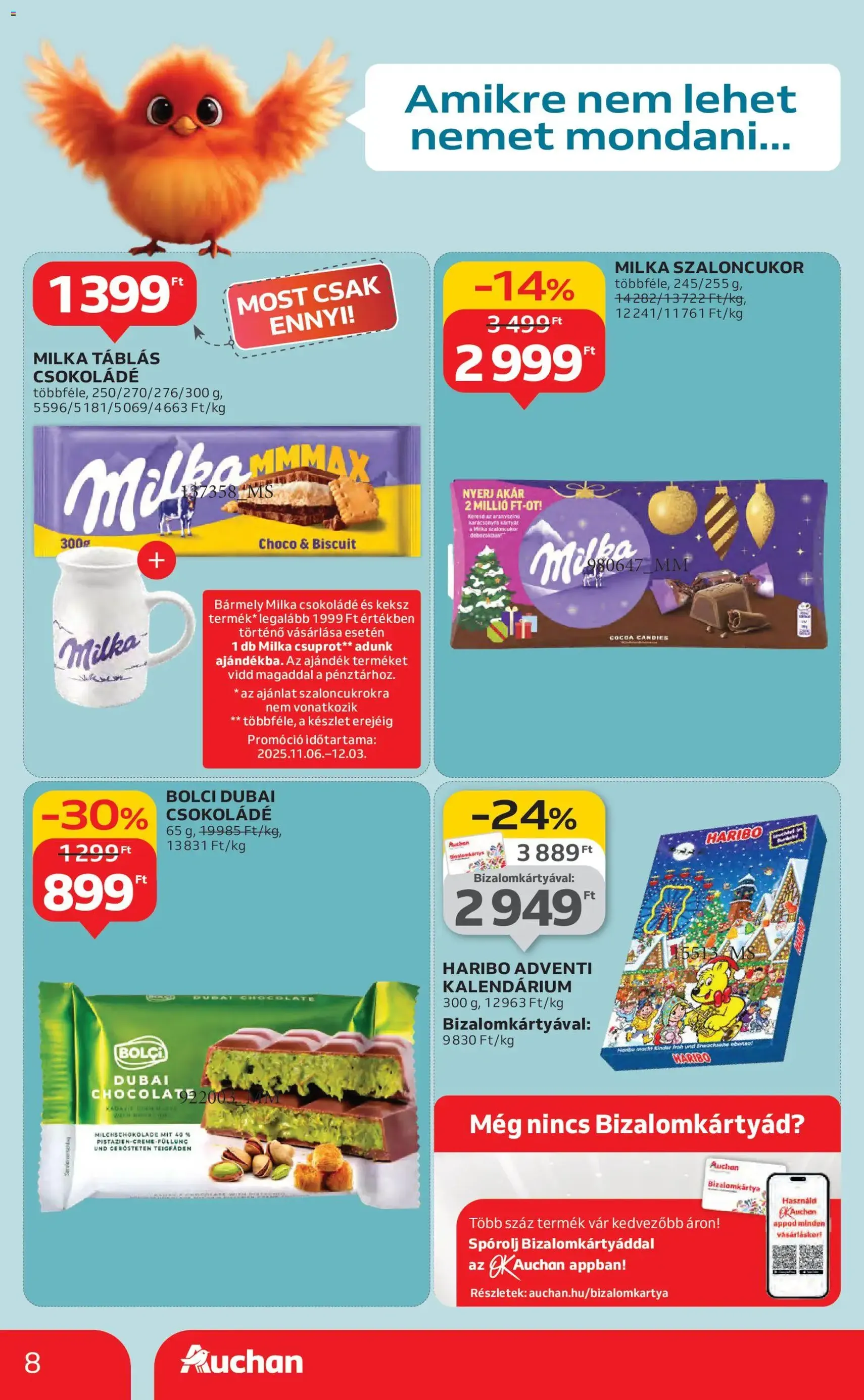 Auchan Akciós újság - 2025.11.06. érvényes szórólap 8 oldal 58 oldalból