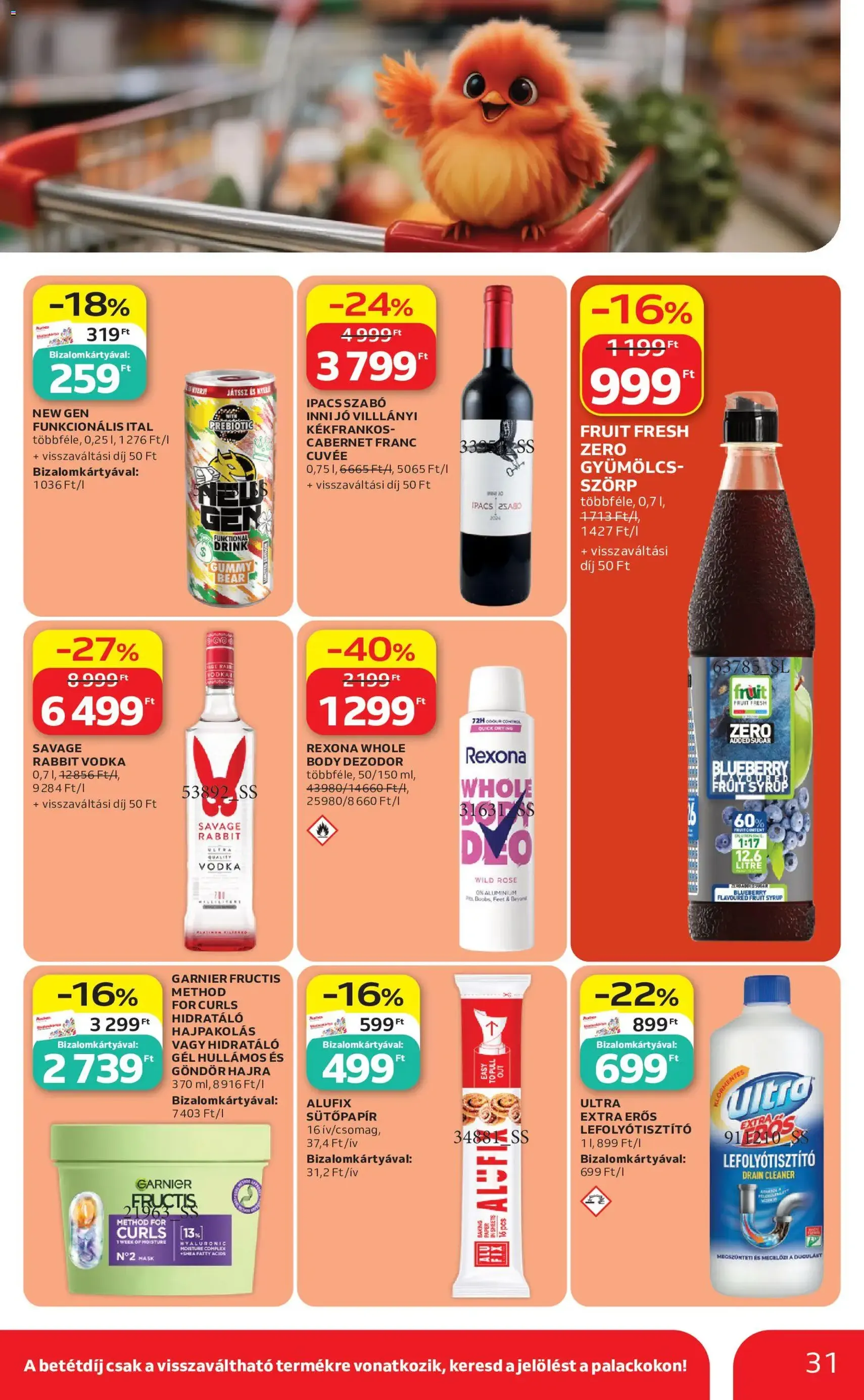Auchan akciós újság - 2026.07.16. érvényes szórólap 31 oldal 56 oldalból