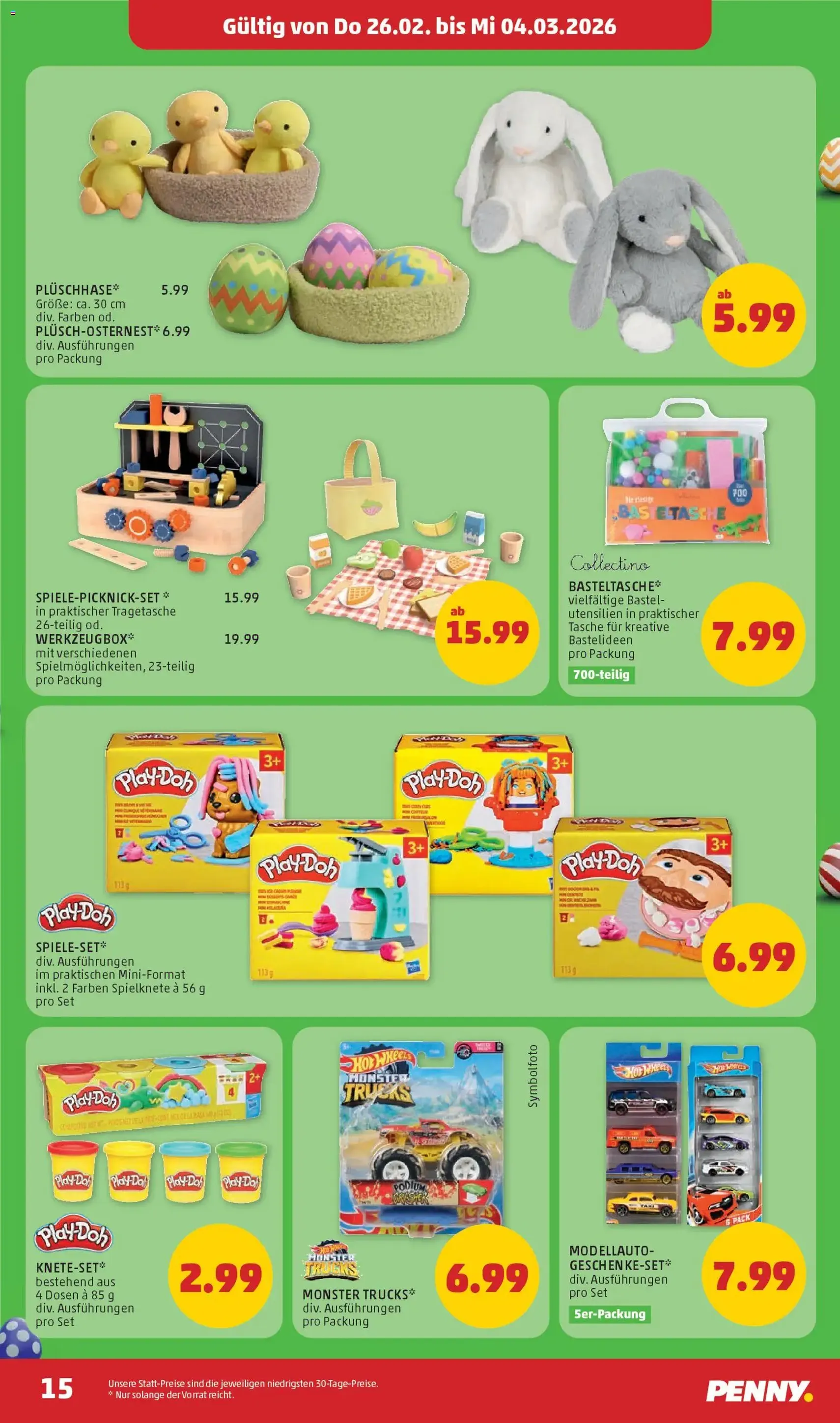 Penny Markt Flugblatt - Gültiger Prospekt ab 26.02.2026, Seite 15 von insgesamt 32