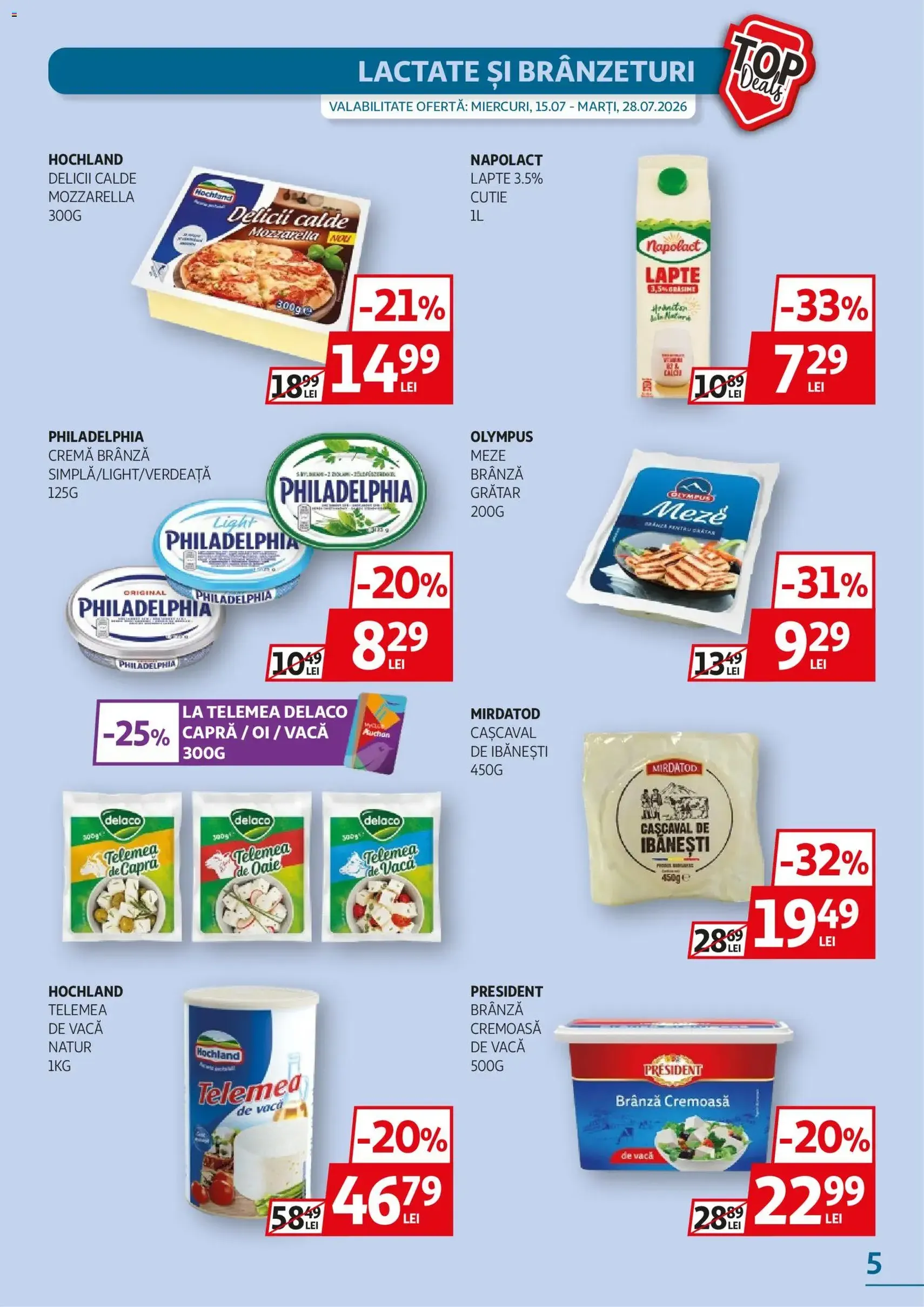 Auchan Catalog - cataloage valabile începând cu 15.07.2026 pagina 5 din 40