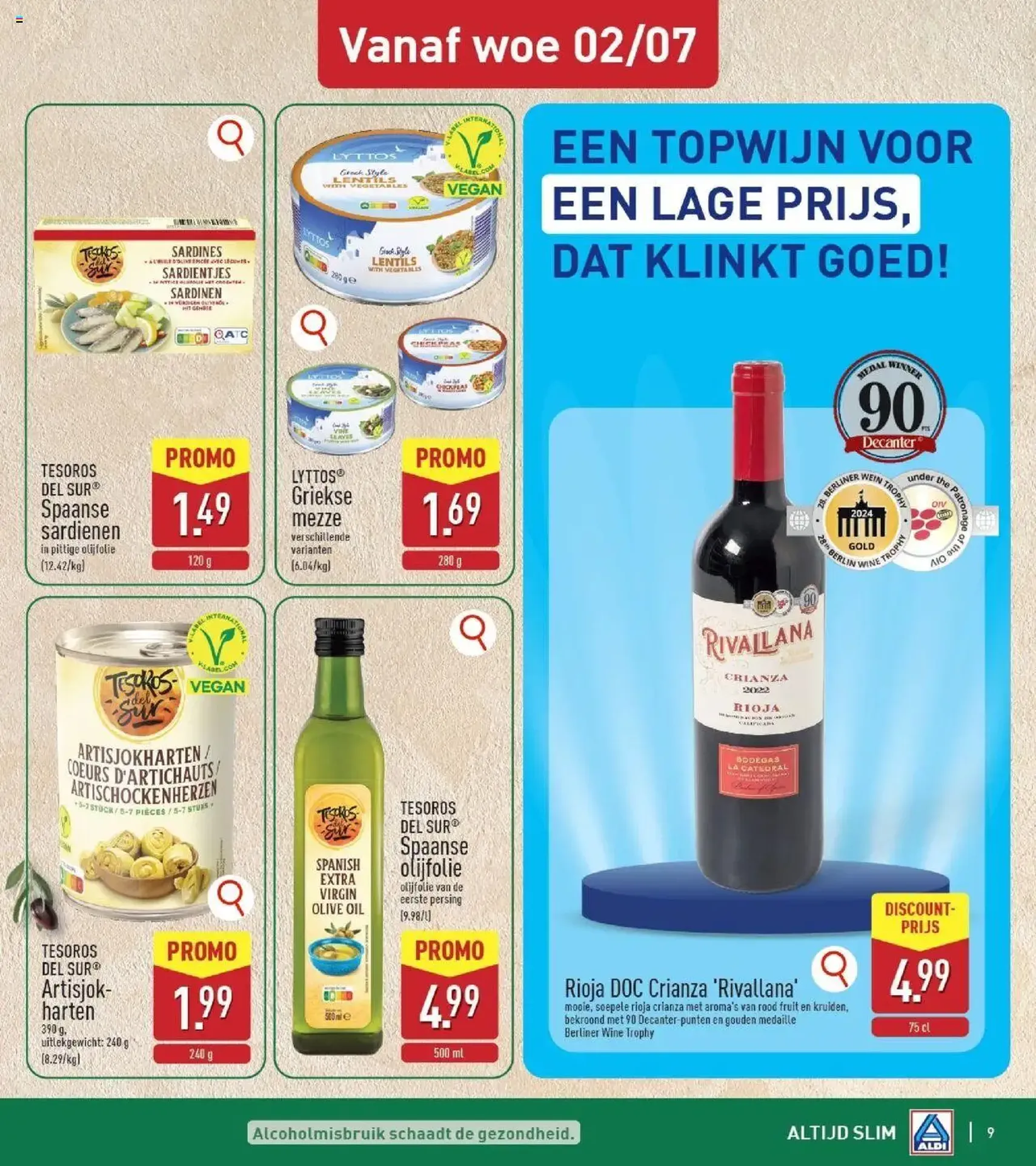 Aldi folder week 27 - geldige folder vanaf 30/06/2025 pagina 9 van 24 Aldi folder week 27 - geldige folder vanaf 30/06/2025 pagina 9 van 24