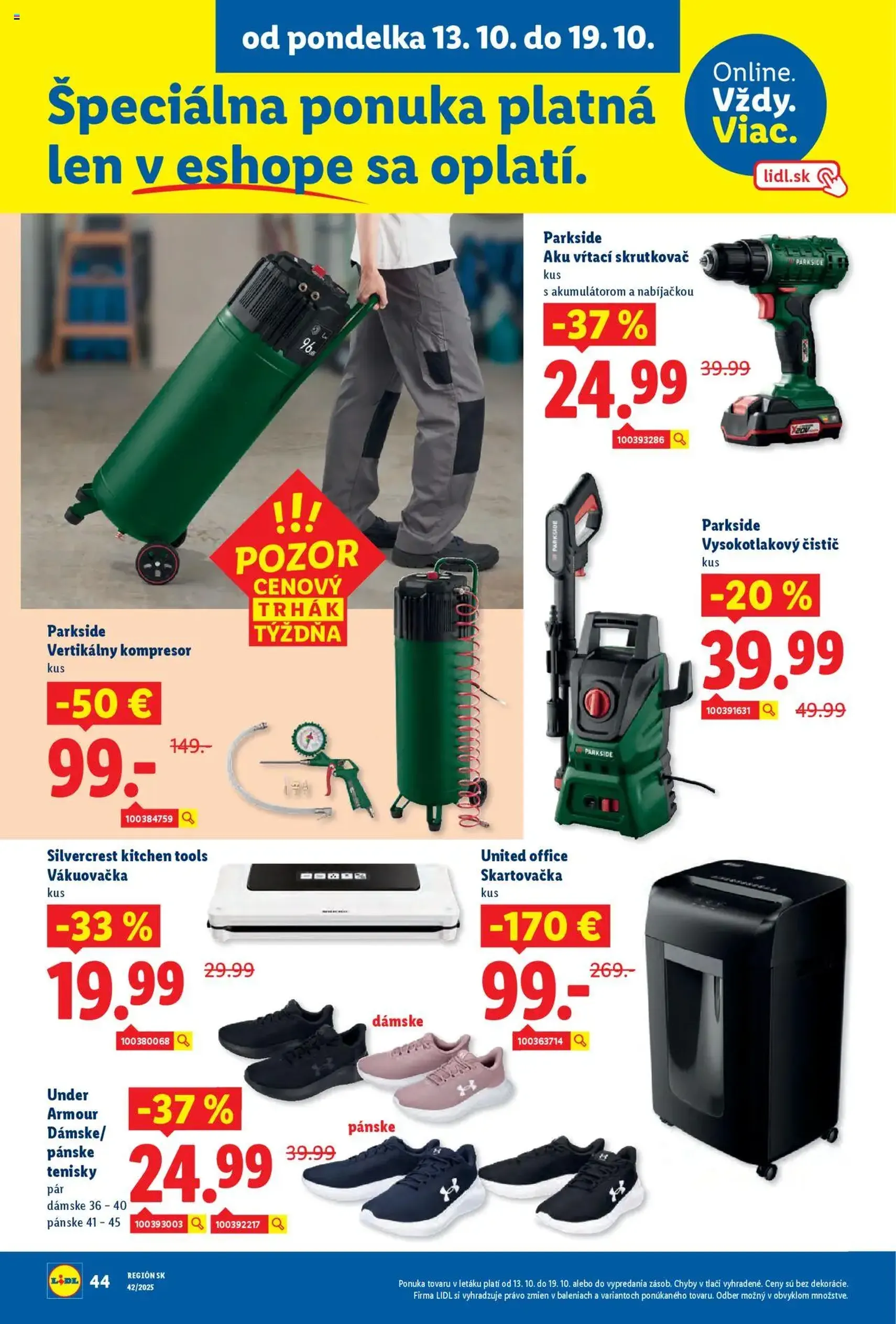 Lidl leták - platný leták od 13.10.2025 strana 70 z 110