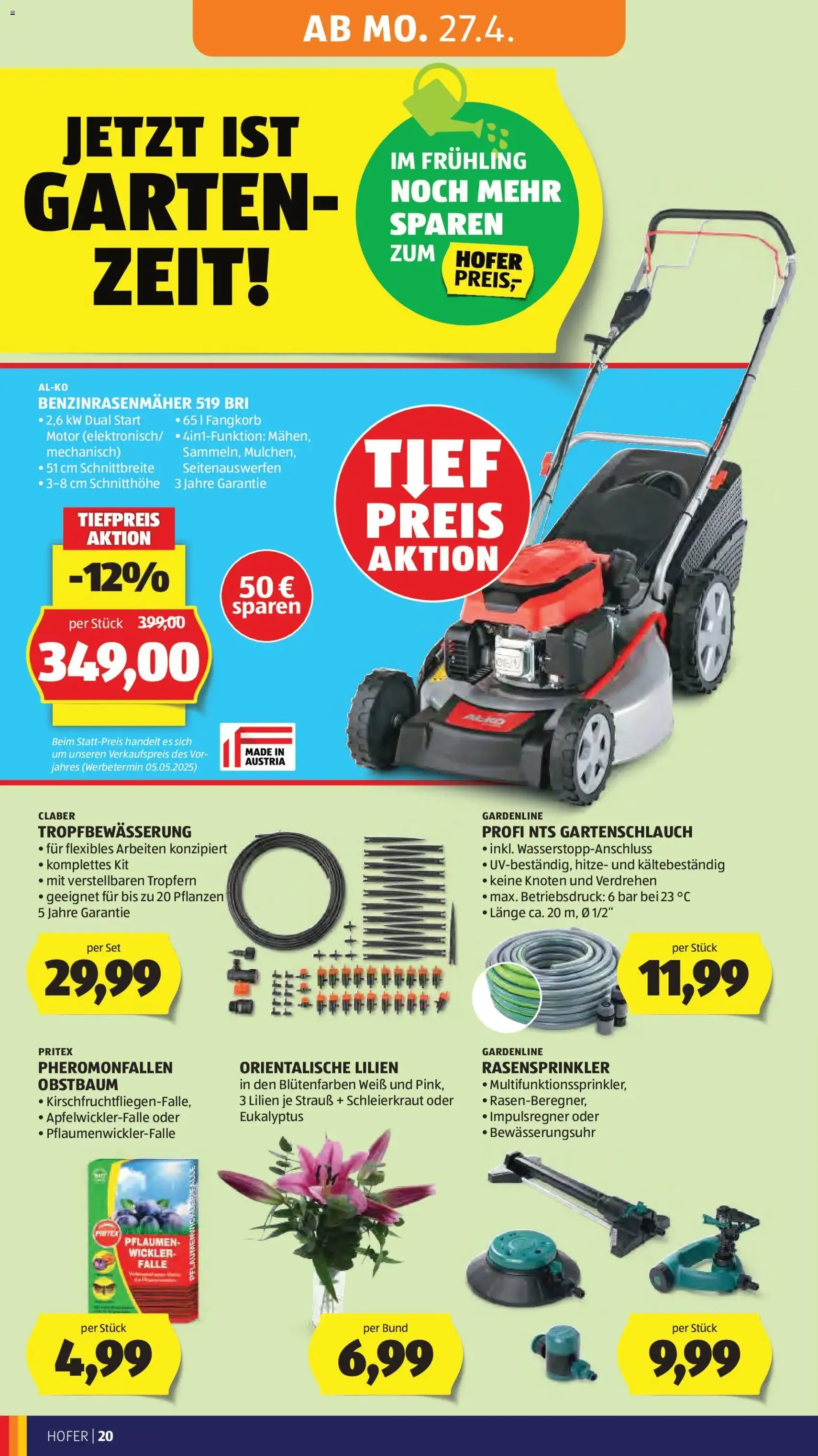 Hofer Flugblatt - Gültiger Prospekt ab 22.04.2026, Seite 24 von insgesamt 41