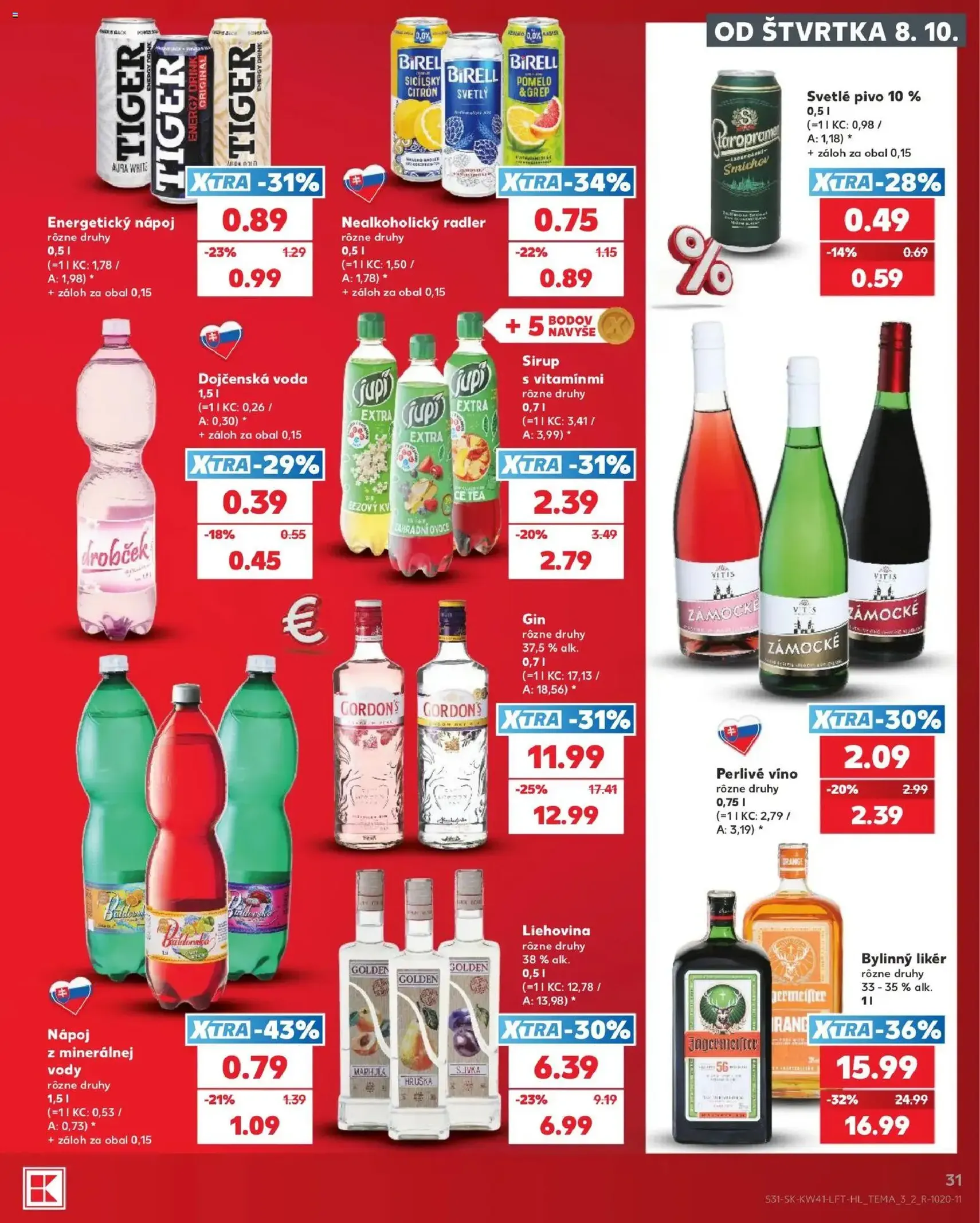 Kaufland leták - platný leták od 08.10.2026 strana 31 z 86