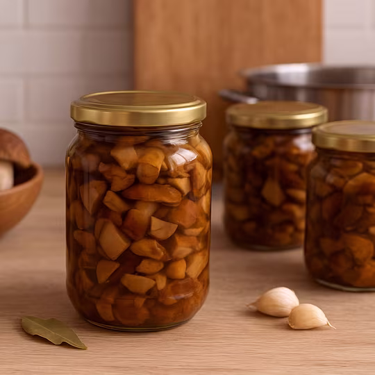 Náhľad receptu Zavárané dubáky – domáca delikatesa
