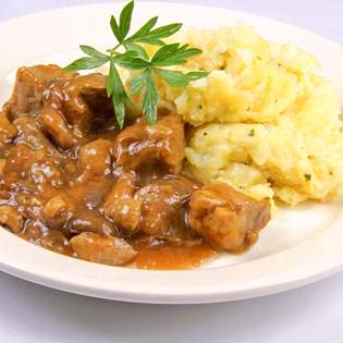 Recipe preview Pork sauté on mushrooms