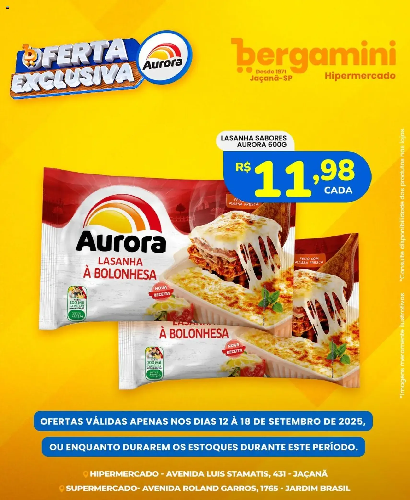 Supermercado Bergamini - Ofertas Aurora - folheto válido a partir de 12/09/2025 página 2 de 7 Supermercado Bergamini - Ofertas Aurora - folheto válido a partir de 12/09/2025 página 2 de 7