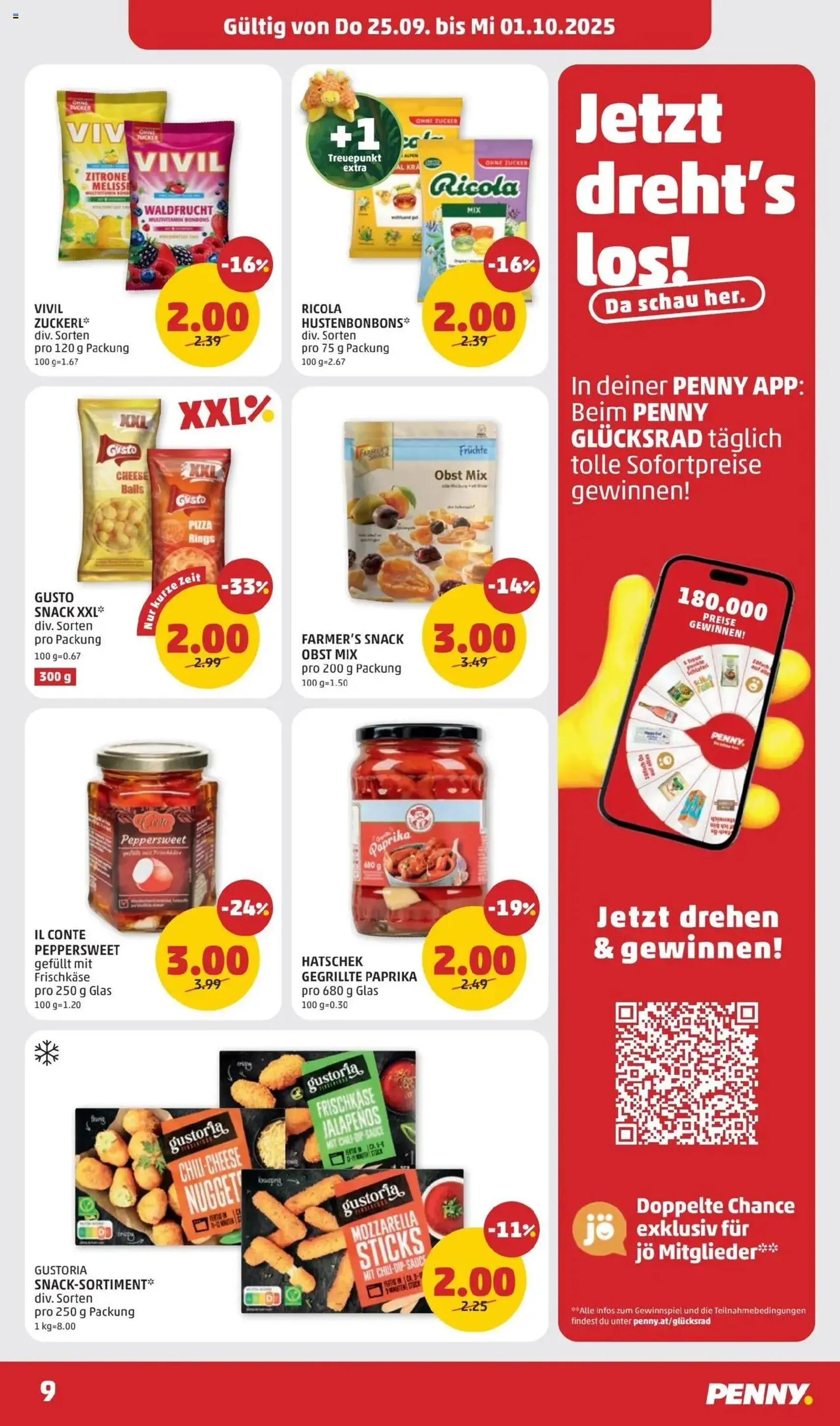 Penny Markt Flugblatt - Gültiger Prospekt ab 25.09.2025, Seite 9 von insgesamt 32