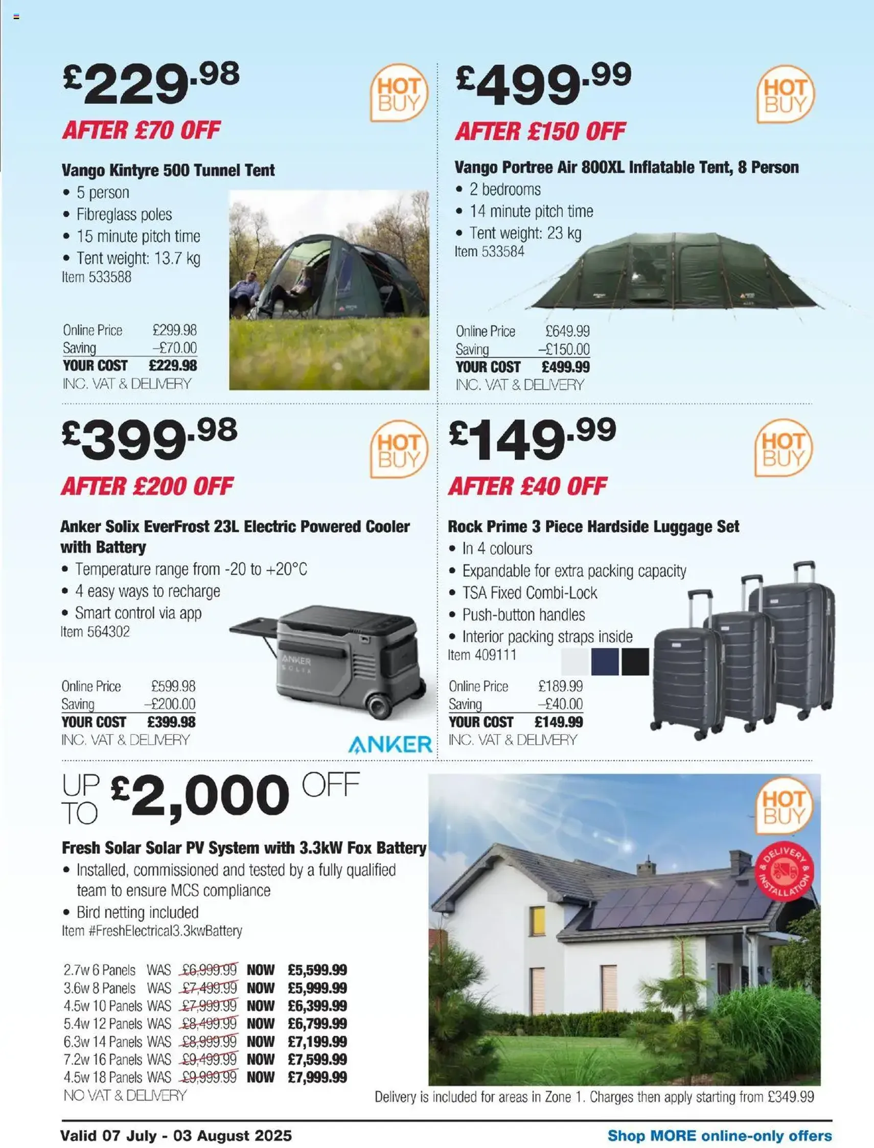 Costco - ENGLAND ONLY - valid flyer from 07/07/2025, page 25 of 36