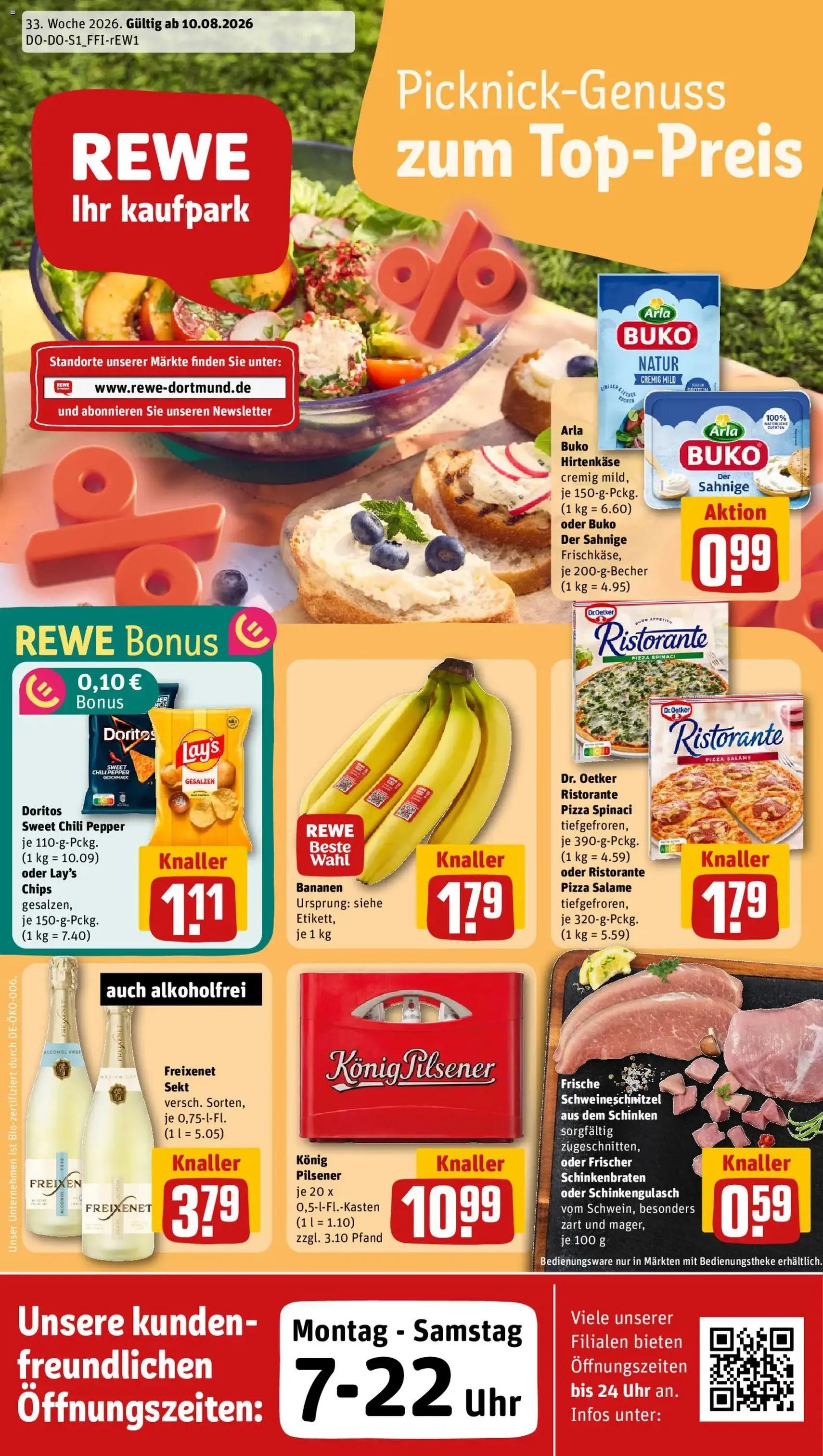 Rewe ihr Kaufpark Prospekt - Gültiger Prospekt ab 10.08.2026, Seite 3 von insgesamt 35