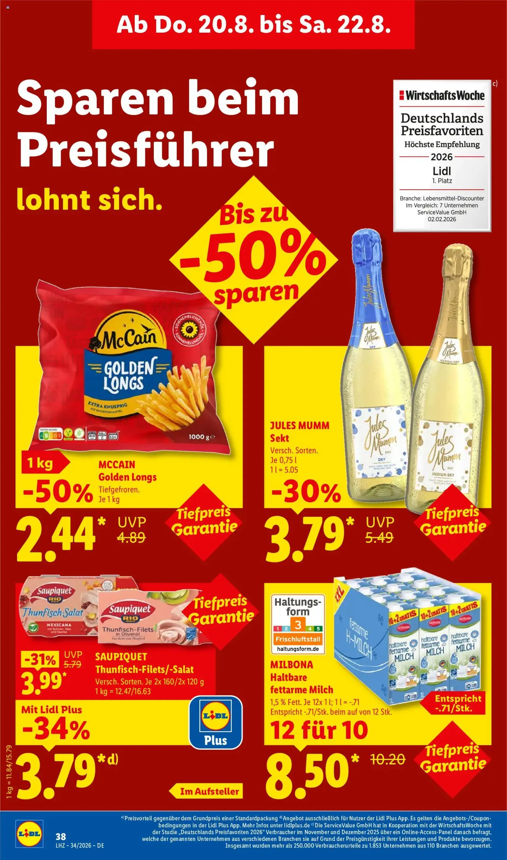 Lidl Prospekt - Gültiger Prospekt ab 17.08.2026, Seite 64 von insgesamt 72