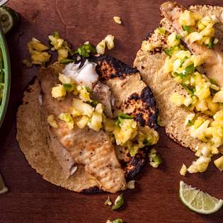 Recipe preview Pan-Fried Tilapia Tacos