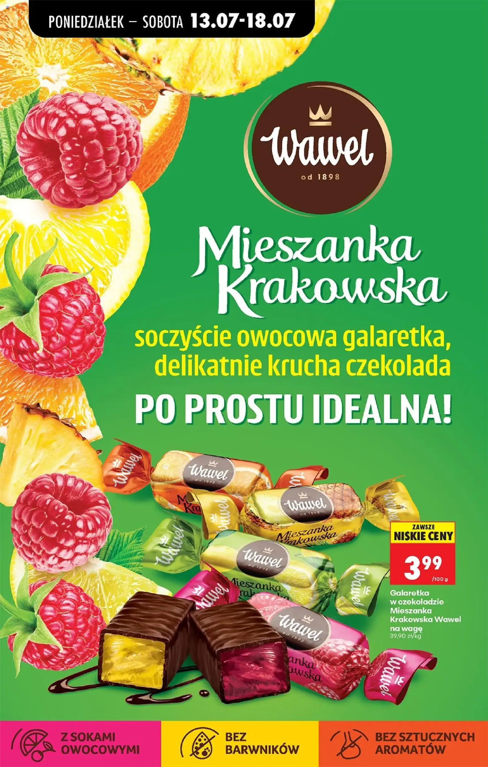Biedronka gazetka od poniedziałku - ważny gazetka od 13.07.2026 strona 62 z 88