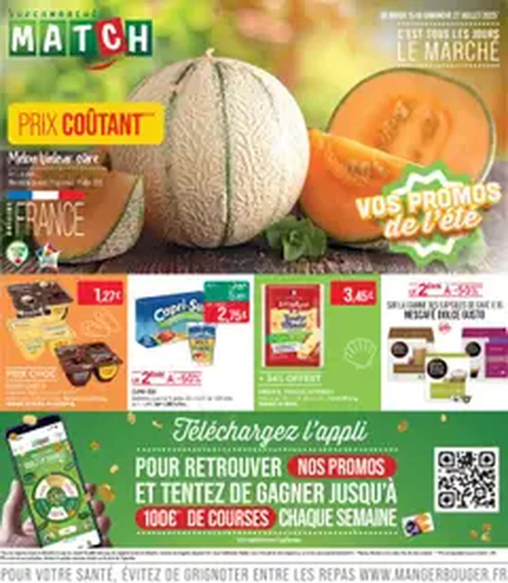 Match Supermarché catalogue - brochure valable à partir du 15/07/2025, page 1 sur 1