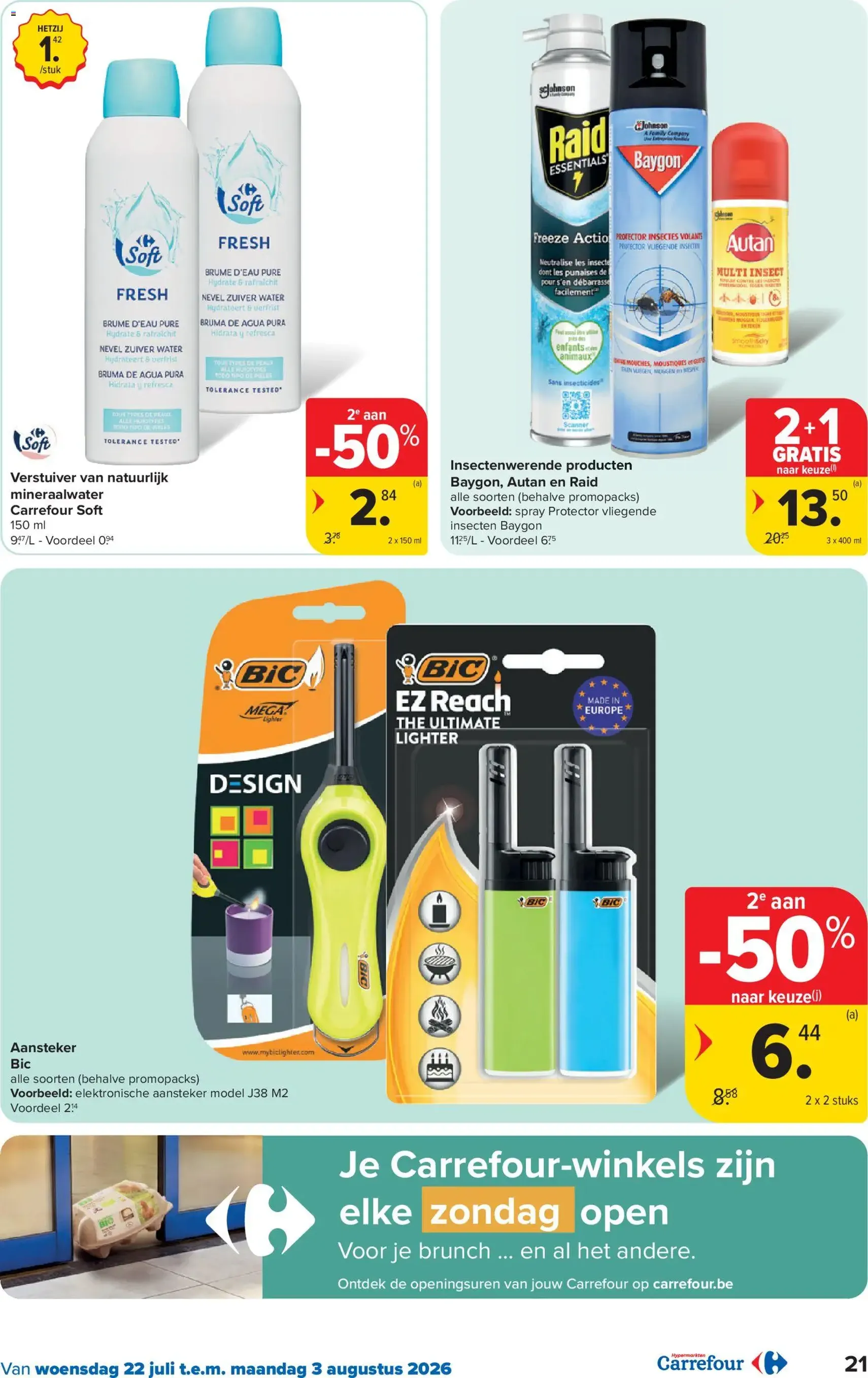 Carrefour folder week 30 - geldige folder vanaf 22/07/2026 pagina 21 van 40