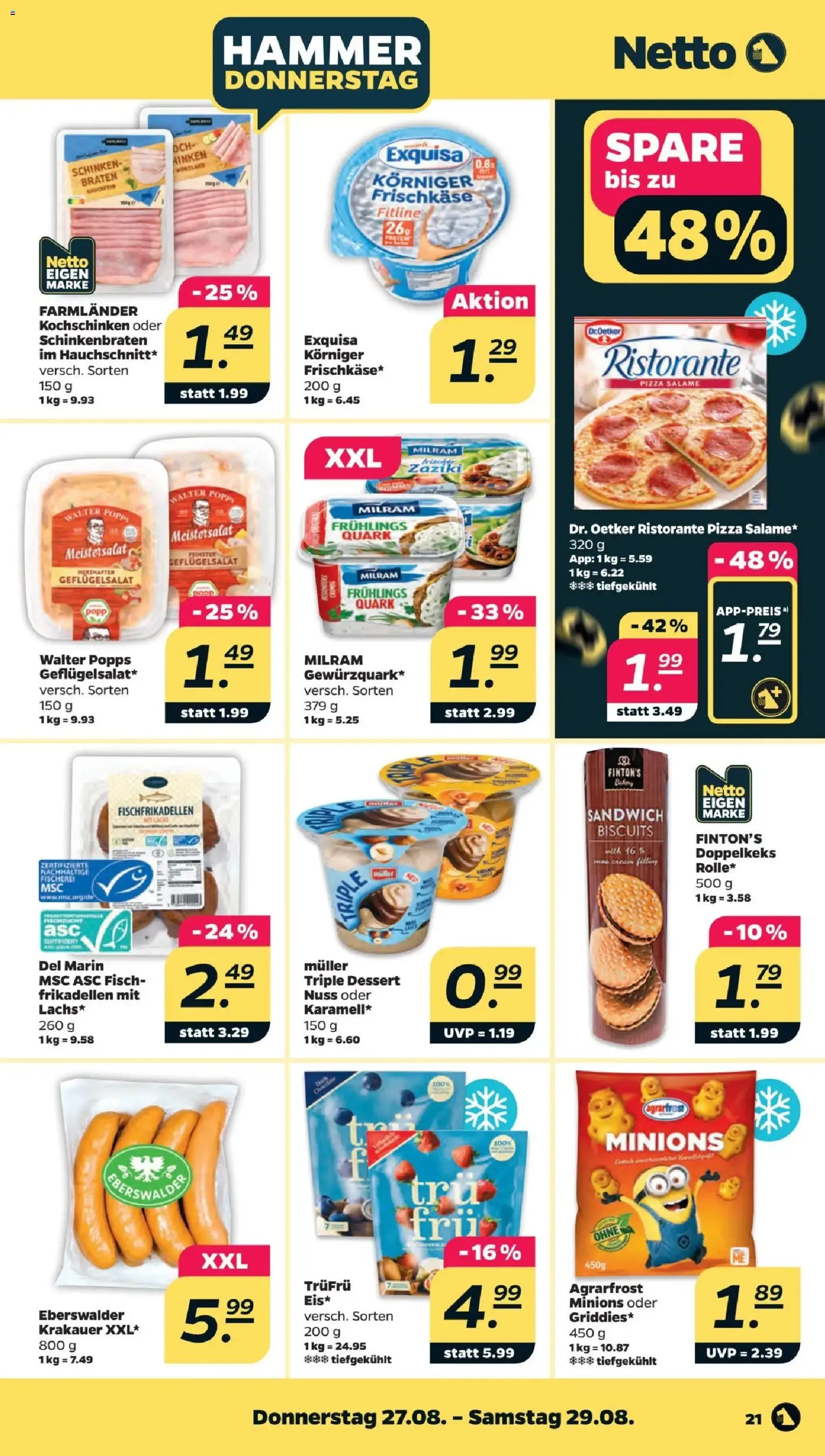Netto Prospekt - Gültiger Prospekt ab 23.08.2026, Seite 25 von insgesamt 33