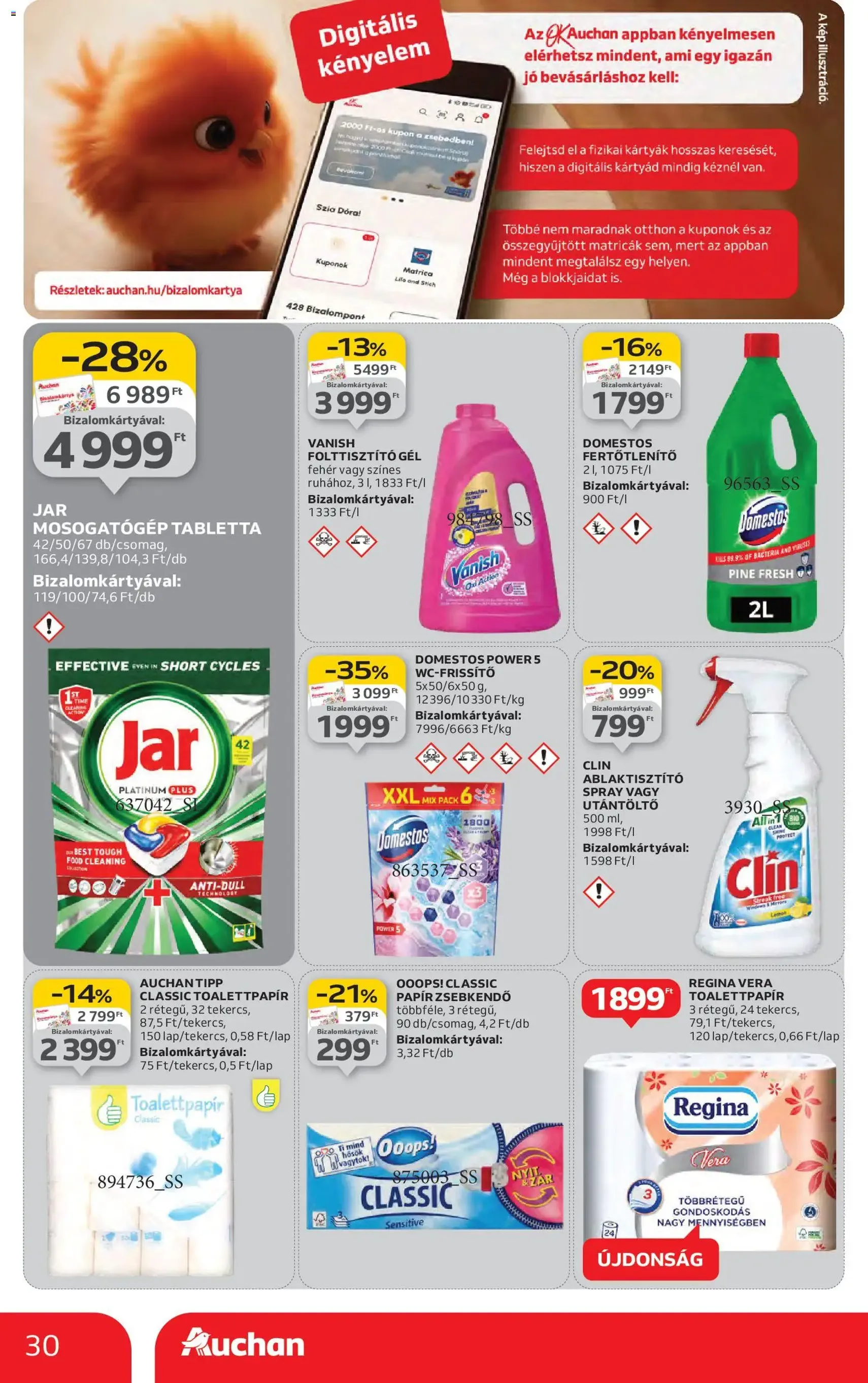 Auchan Akciós újság - 2026.01.22. érvényes szórólap 30 oldal 44 oldalból