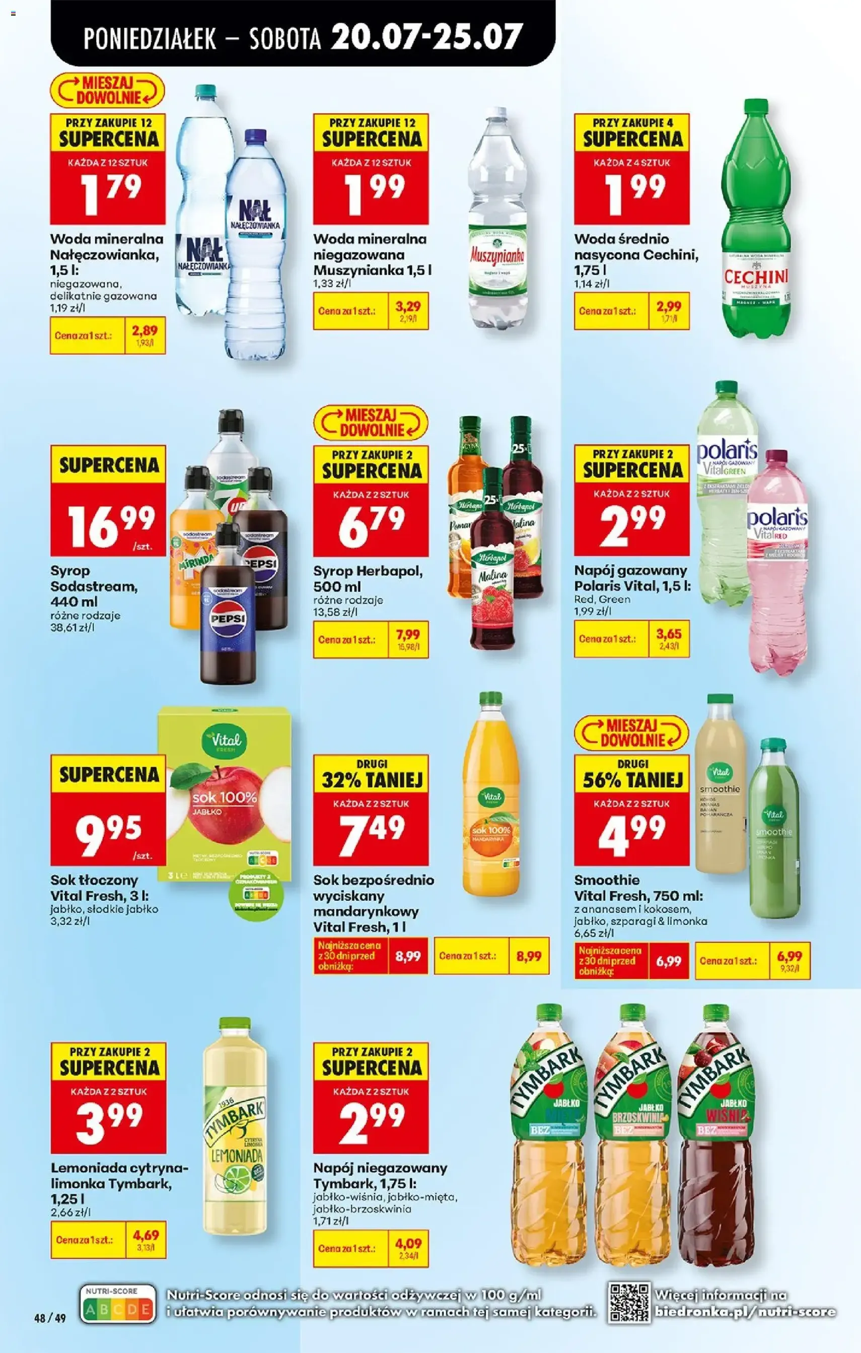 Biedronka gazetka od poniedziałku - ważny gazetka od 20.07.2026 strona 64 z 89