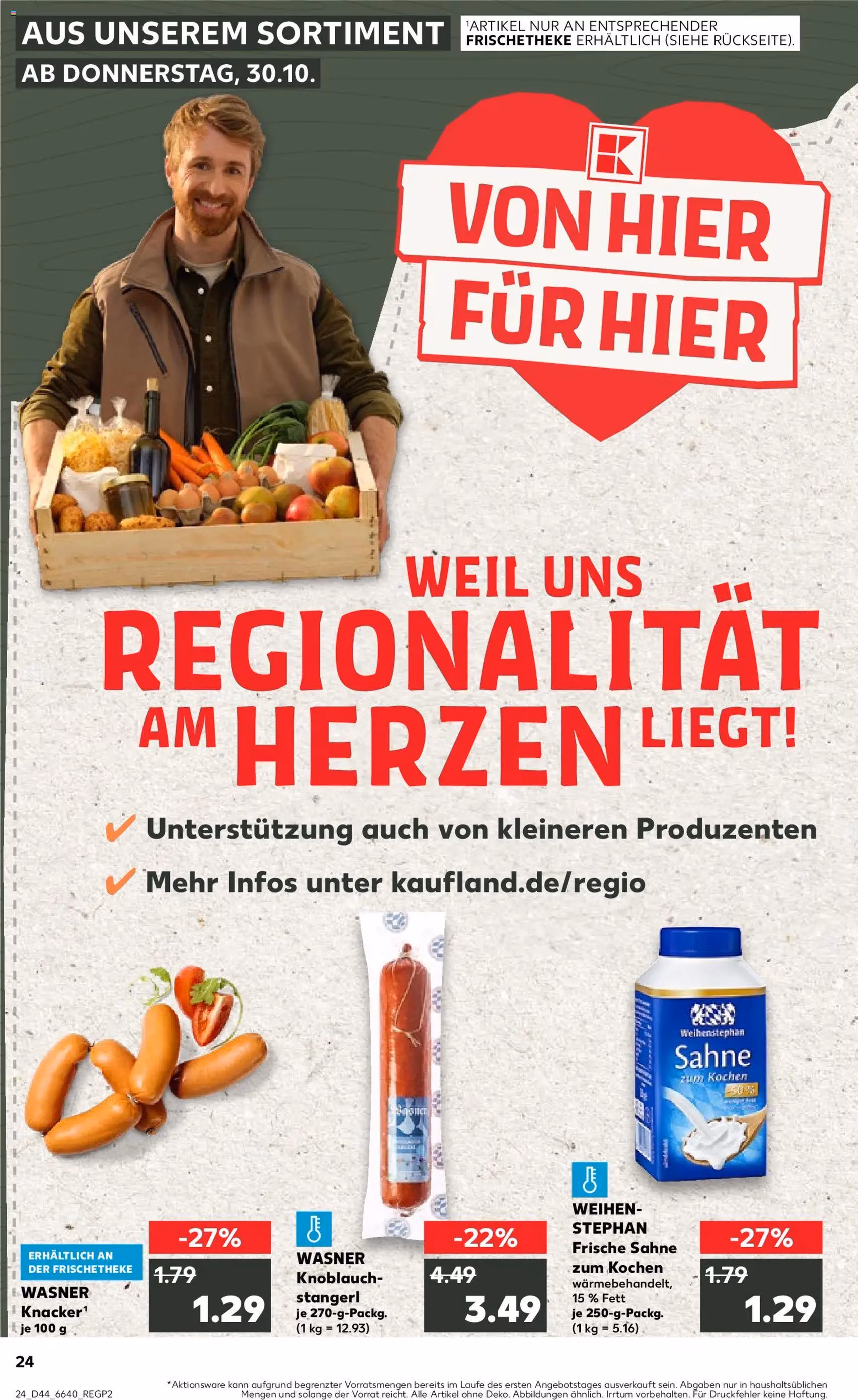 Kaufland Prospekt - Gültiger Prospekt ab 30.10.2025, Seite 24 von insgesamt 71 Kaufland Prospekt - Gültiger Prospekt ab 30.10.2025, Seite 24 von insgesamt 71