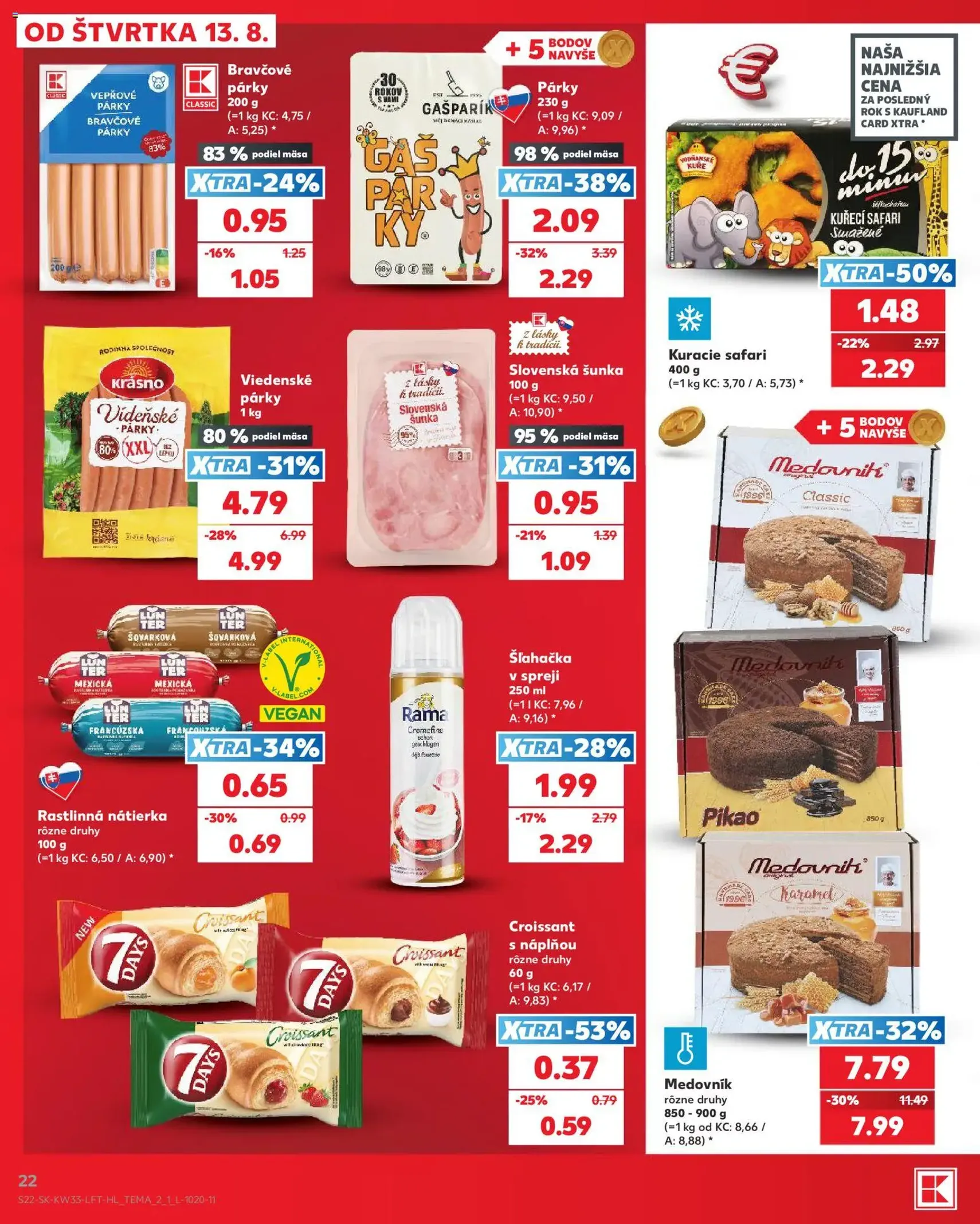 Kaufland leták - platný leták od 13.08.2026 strana 22 z 80