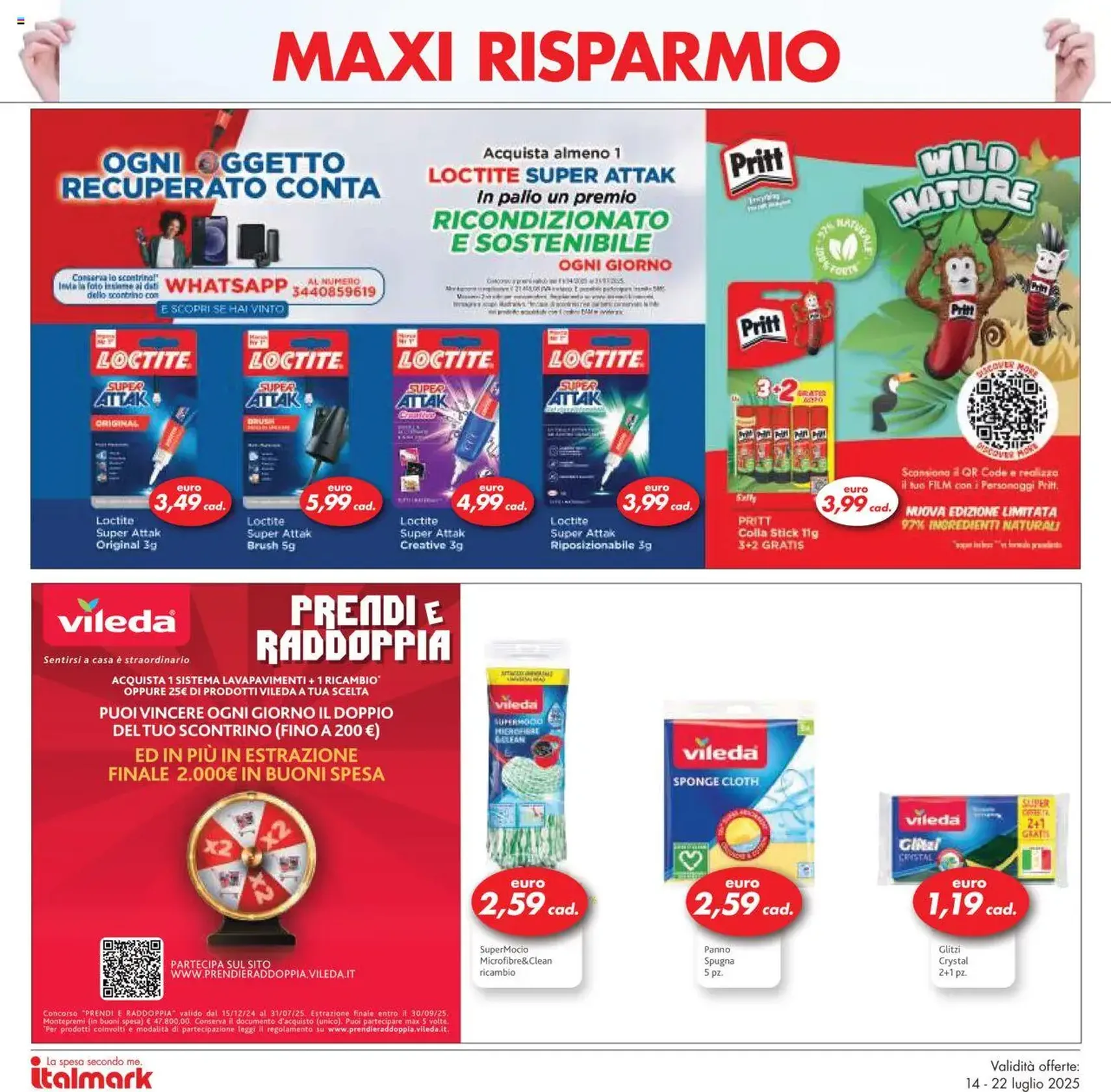 Volantino Italmark - volantino valido dal 14/07/2025 pagina 40 di 42