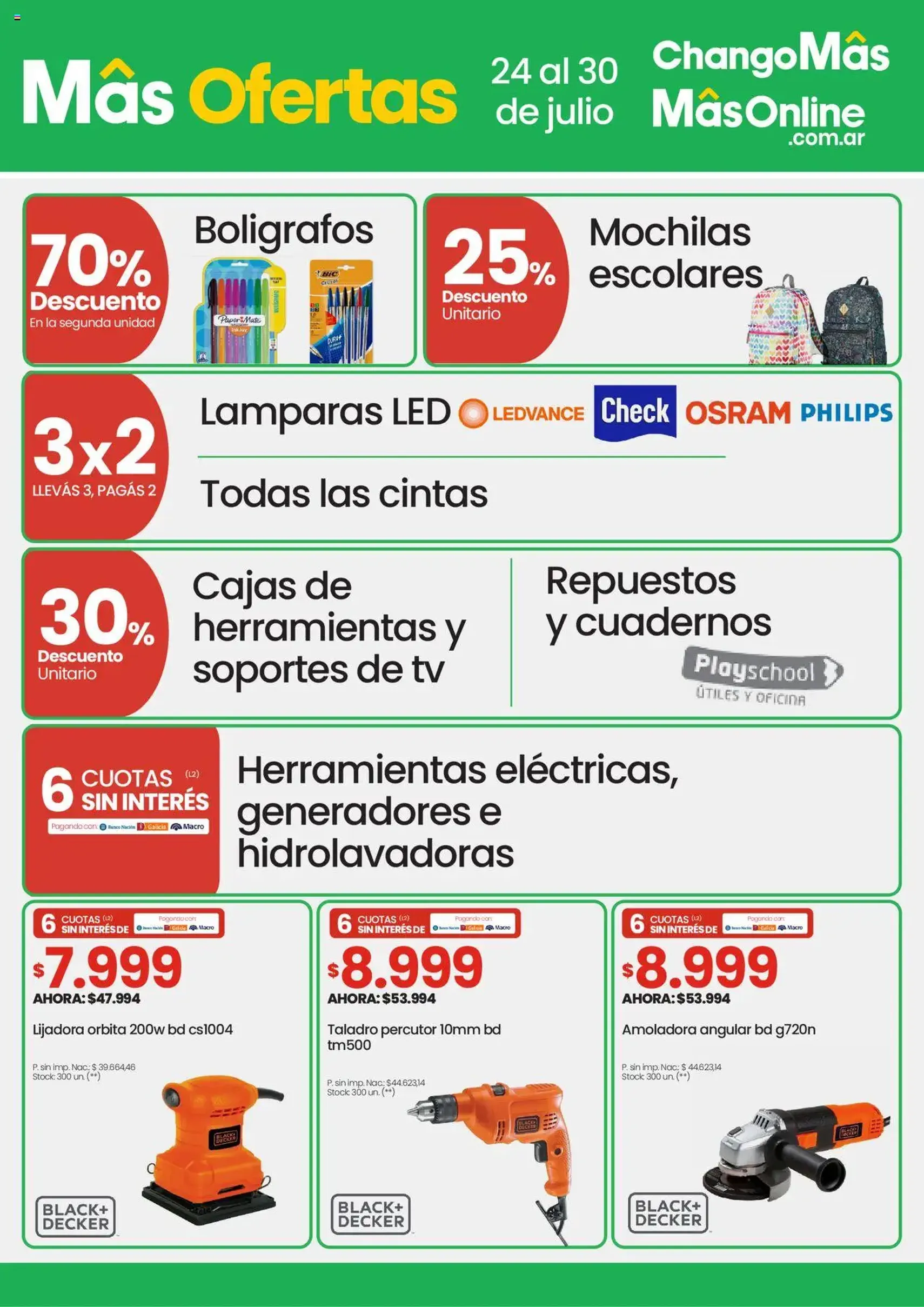 Changomas ofertas - folleto válido desde 24/07/2025 página 12 de 14