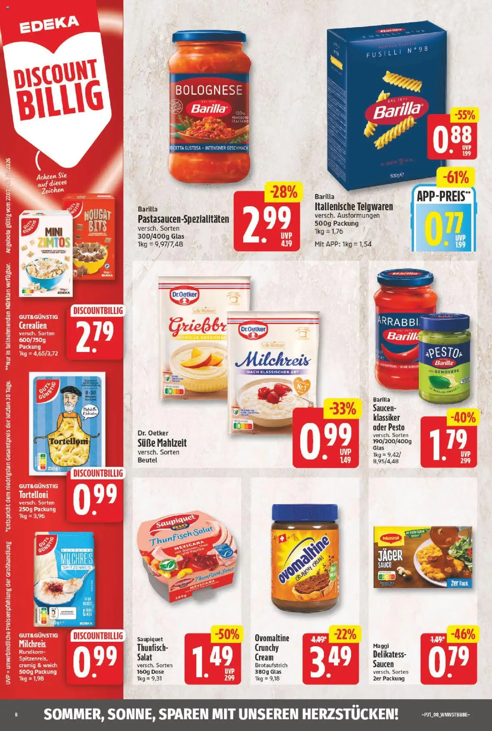 NP Discount Prospekt - Gültiger Prospekt ab 27.07.2026, Seite 8 von insgesamt 16