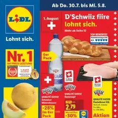 Lidl aktionen - Prospekt Vorschau gültig ab 30.07.2026