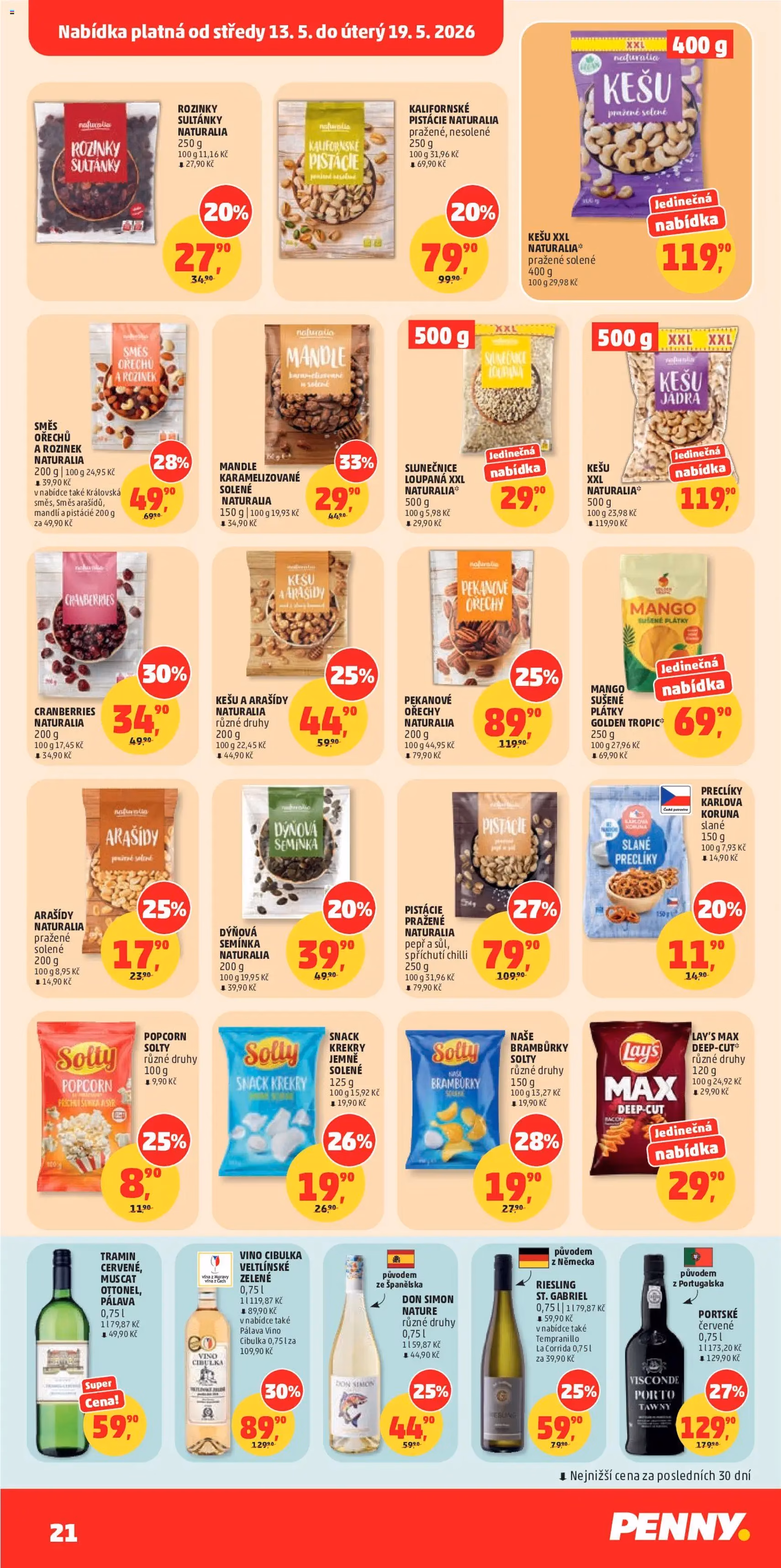 Penny Market leták - platný leták od 13.05.2026 strana 21 z 37