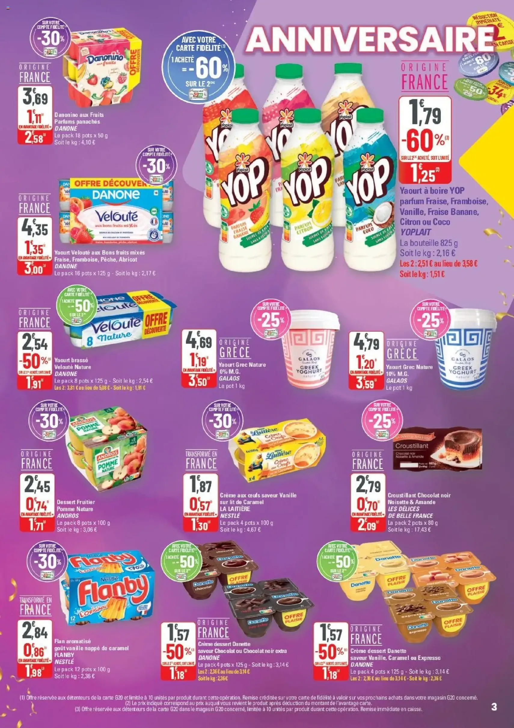 G20 Supermarchés catalogue - brochure valable à partir du 03/06/2026, page 3 sur 25