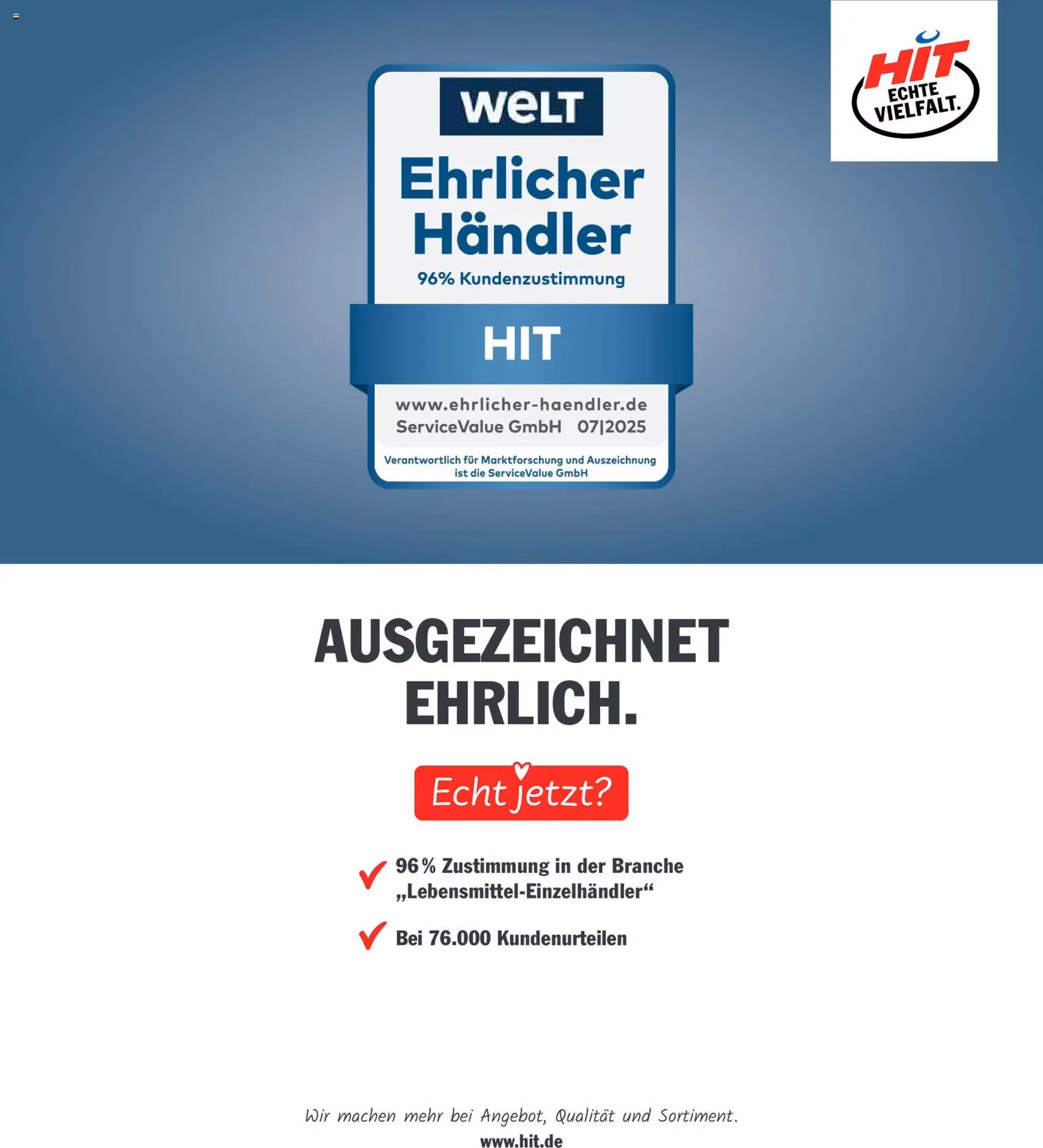 HIT Prospekt - Gültiger Prospekt ab 24.11.2025, Seite 17 von insgesamt 19