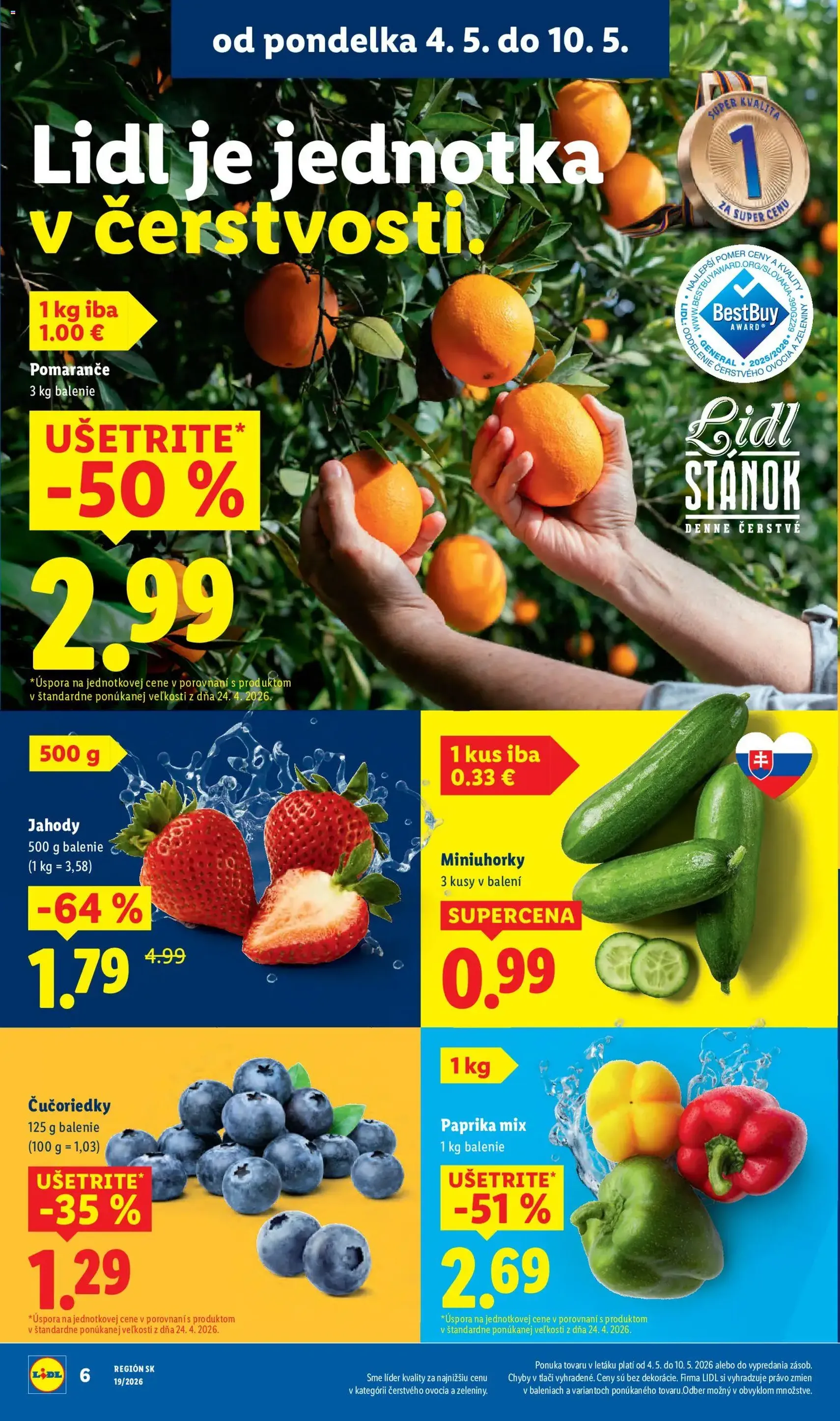 Lidl leták - platný leták od 04.05.2026 strana 4 z 93