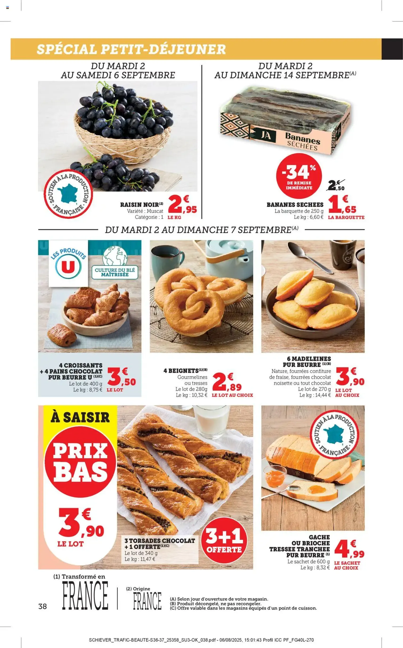 Bi1 catalogue - brochure valable à partir du 01/09/2025, page 38 sur 40