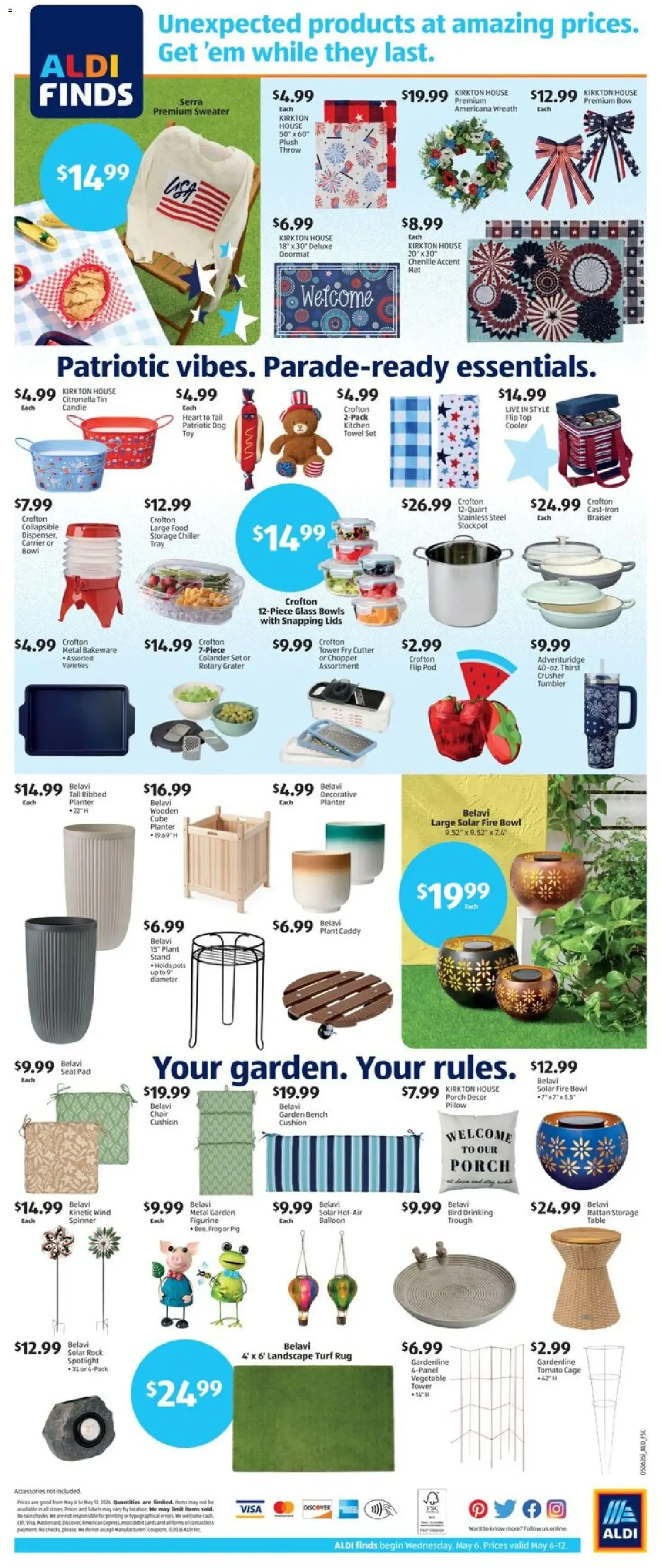 Aldi Weekly Ad - valid flyer from 05/06/2026, page 2 of 2