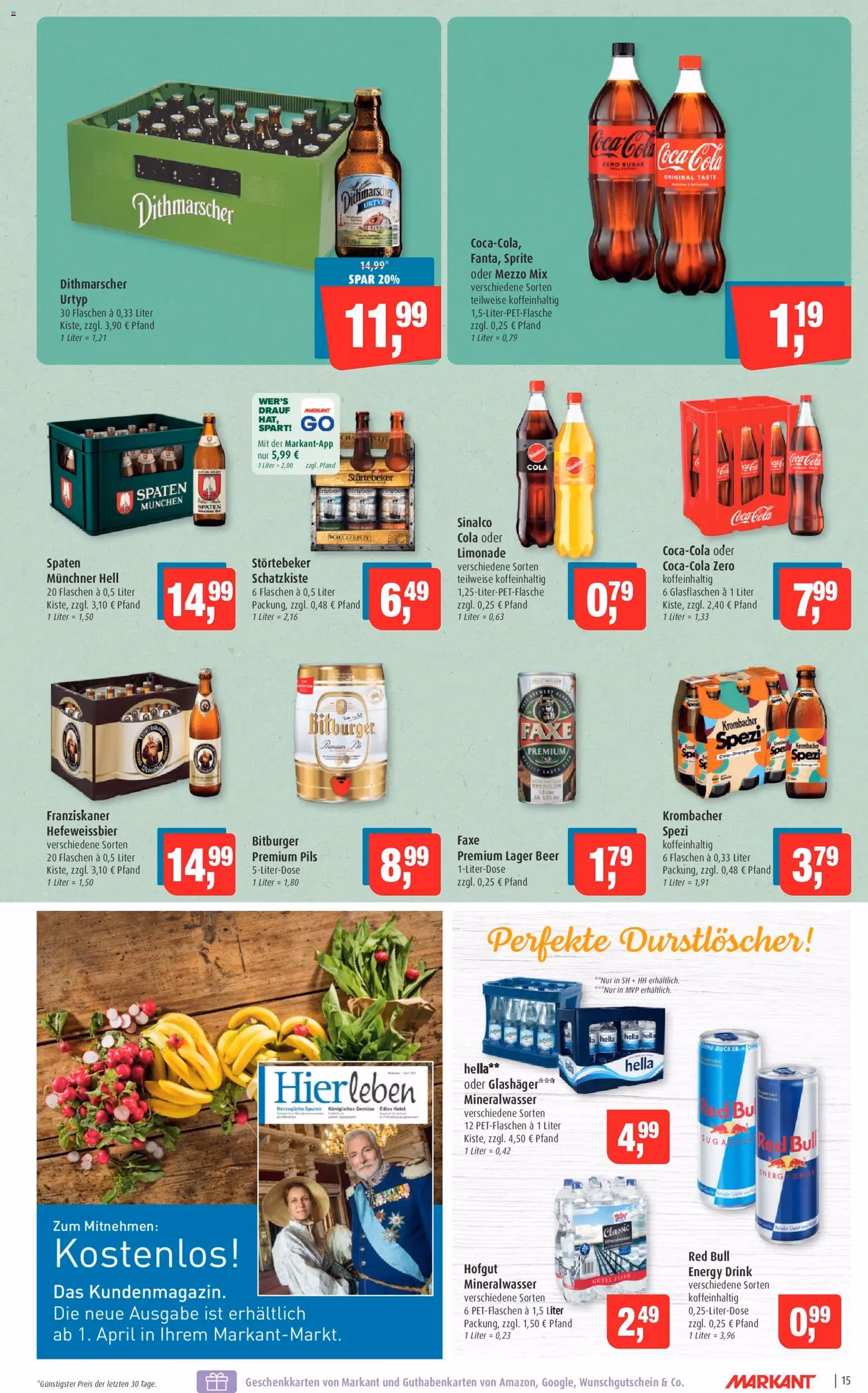 Markant Prospekt - Gültiger Prospekt ab 30.03.2026, Seite 15 von insgesamt 16