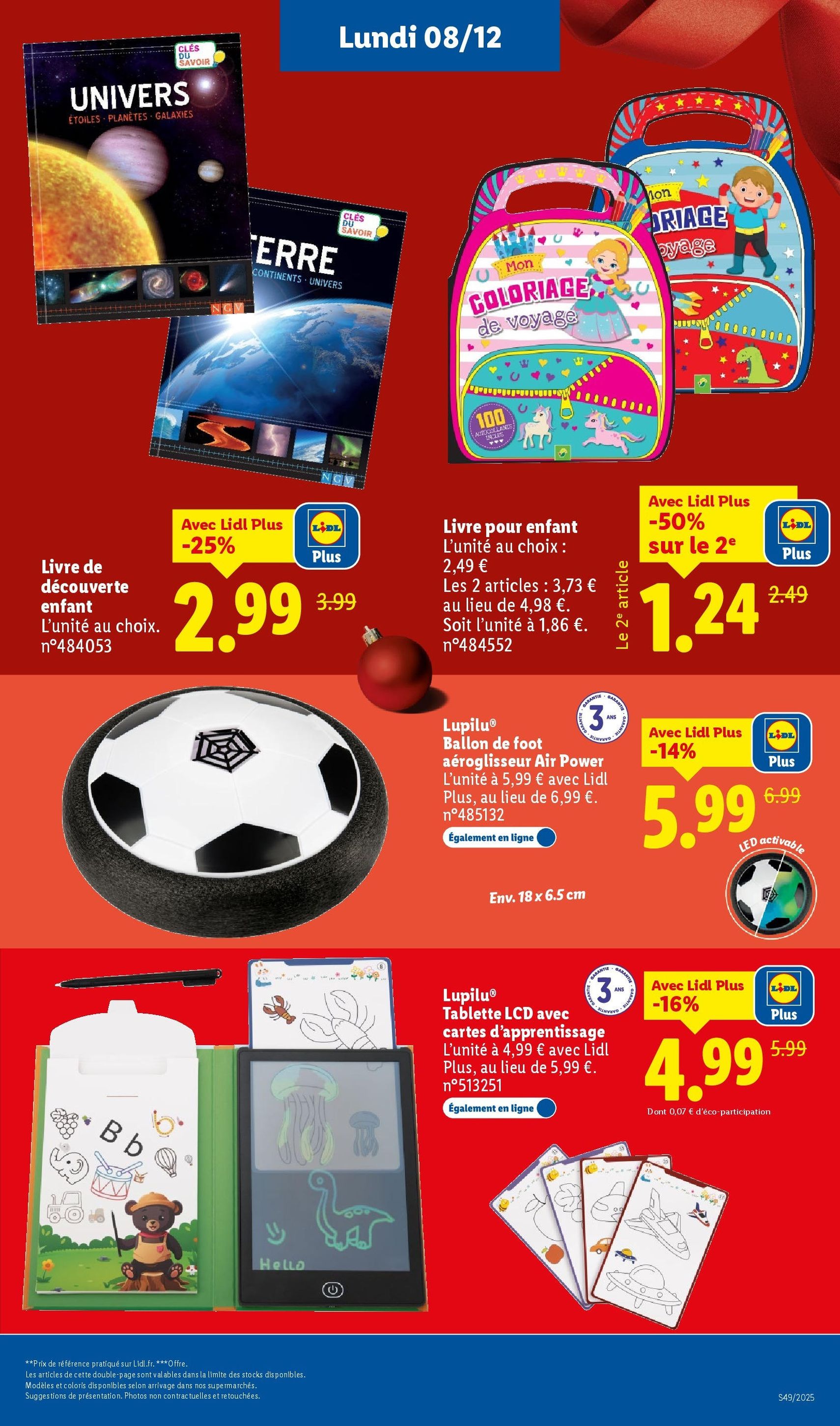 LIDL catalogue semaine 49 - brochure valable à partir du 04/12/2025, page 75 sur 96