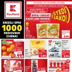 Kaufland HR - Osijek - szórólap előnézete érvényes 2025.09.24. -tól
