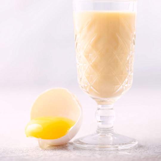 Podgląd przepisu Eggnog z rumem