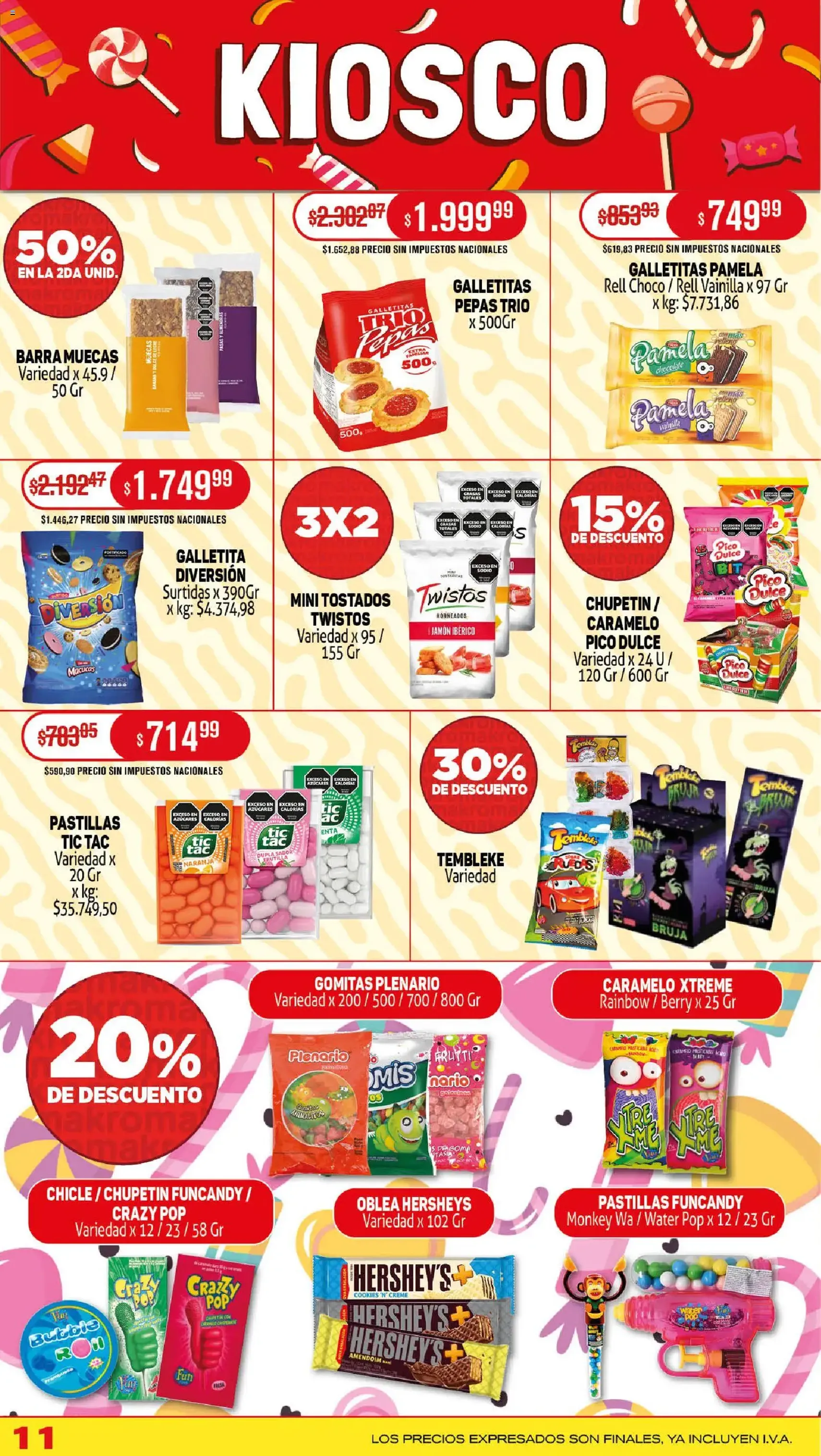 Makro ofertas - folleto válido desde 30/10/2025 página 11 de 20 Makro ofertas - folleto válido desde 30/10/2025 página 11 de 20