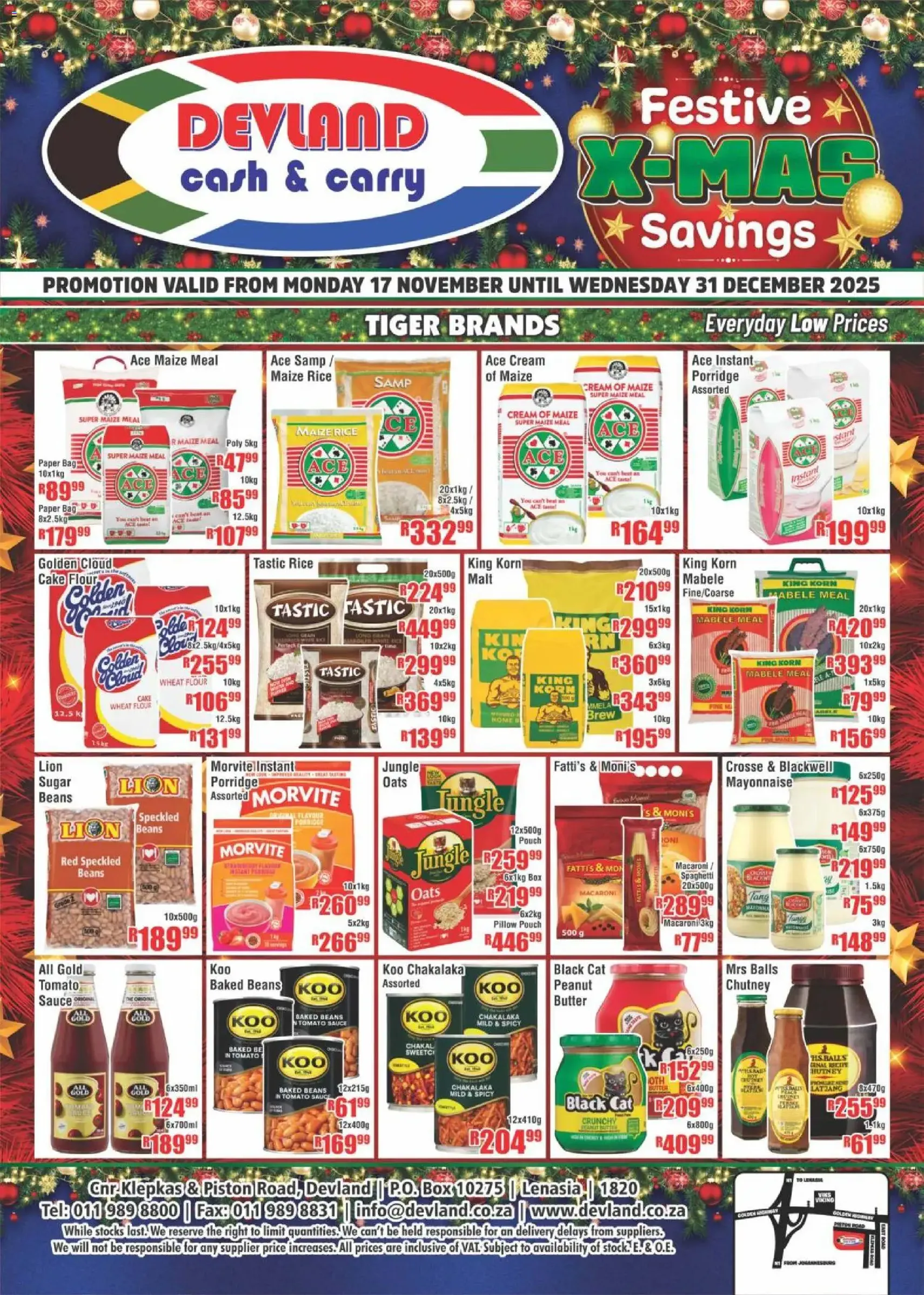 Devland - Monthly Specials - valid flyer from 17/11/2025, page 1 of 16