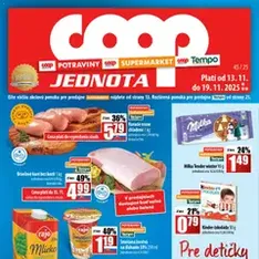 COOP Jednota leták - náhľad letáku platný od 13.11.2025