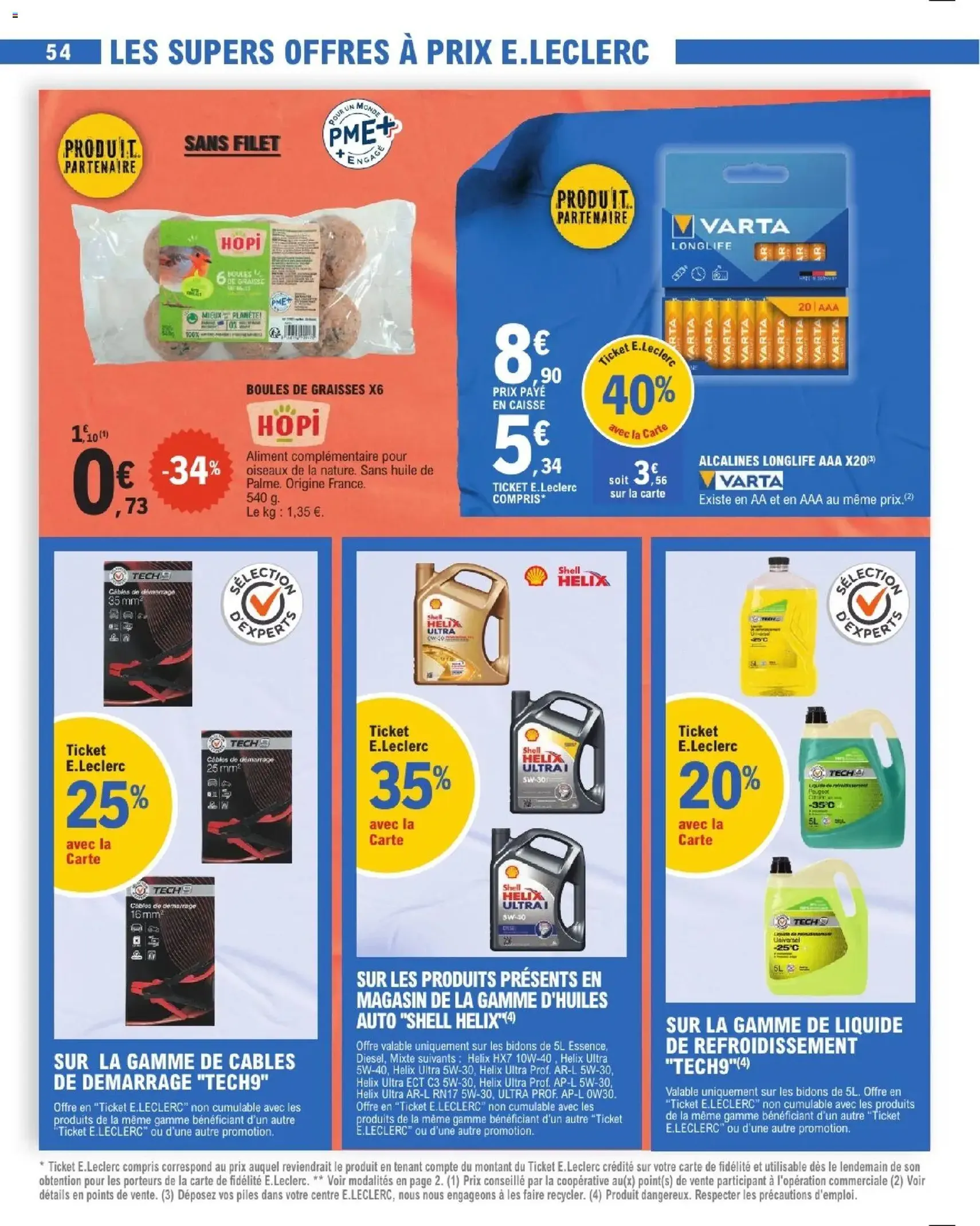 E.Leclerc catalogue semaine 4 - brochure valable à partir du 20/01/2026, page 54 sur 56